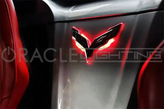 ORACLE Lighting 2014-2019 Chevrolet C7 Corvette Rear Illuminated Emblem - Image 18