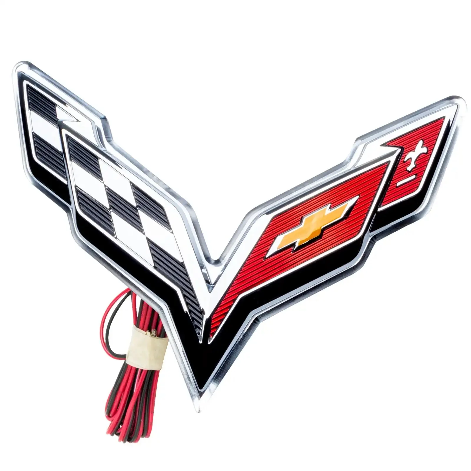 ORACLE Lighting 2014-2019 Chevrolet C7 Corvette Rear Illuminated Emblem - Image 2