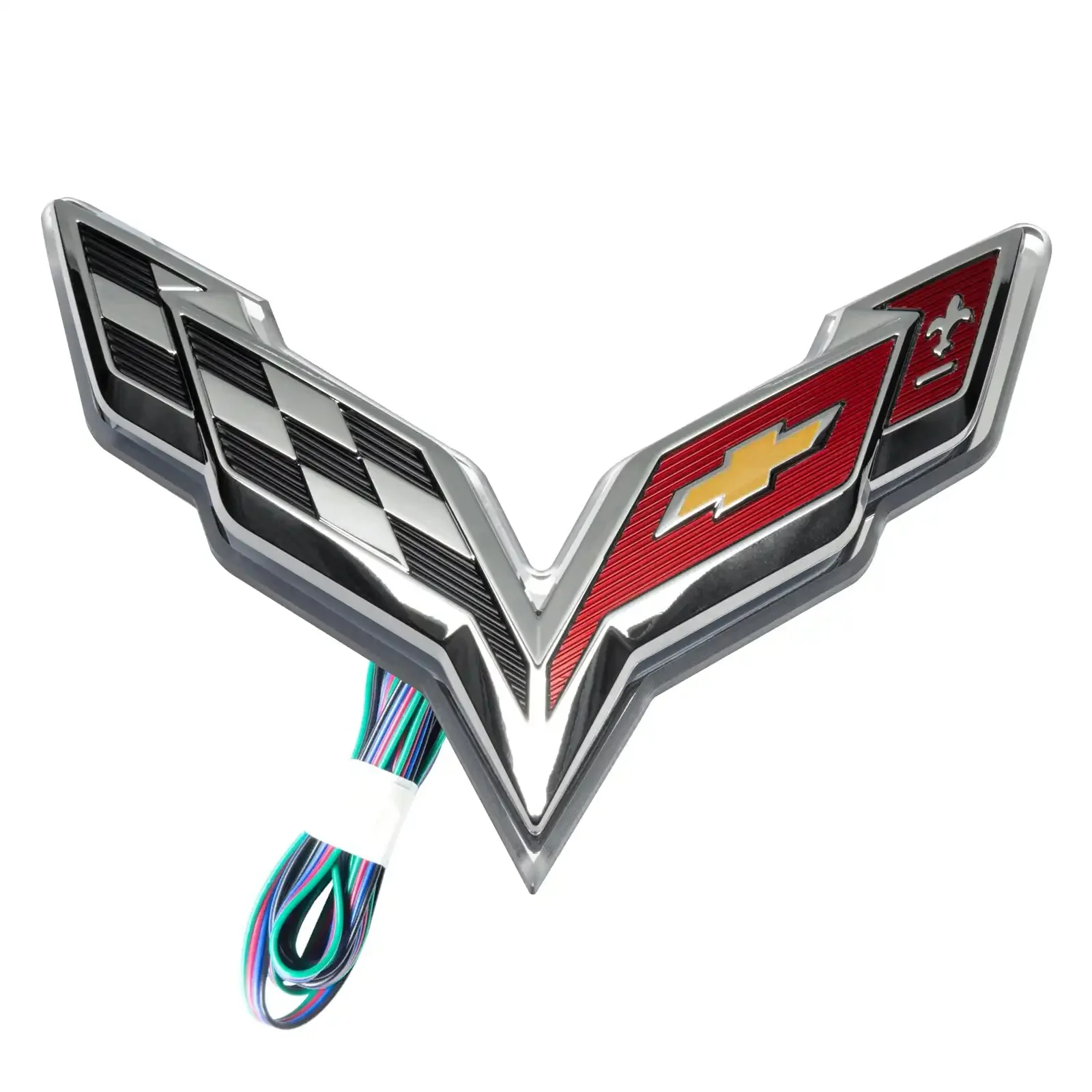 ORACLE Lighting 2014-2019 Chevrolet C7 Corvette Rear Illuminated Emblem - Image 8