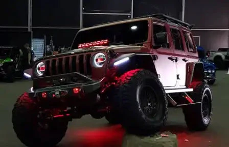 ORACLE Lighting  "Demon Eye" ColorSHIFT Projector Illumination Kit - Jeep Wrangler JL - Image 4