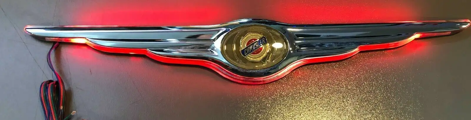 Oracle Gen I Chrysler Illuminated LED Colorshift Rear Wing Emblem - 3002-333 - CLEARANCE - Image 2