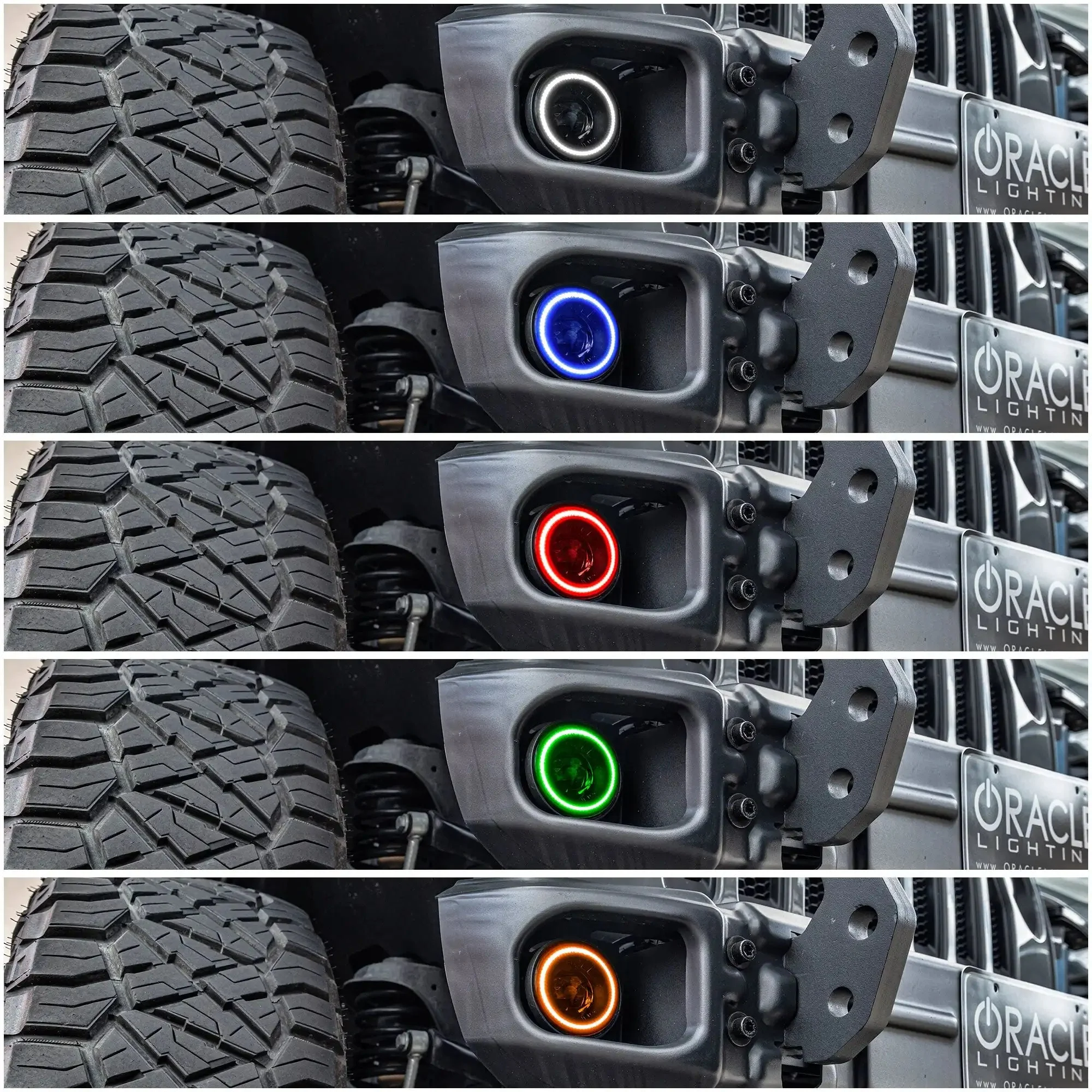 ORACLE Lighting 20W LED Fog Lights for Jeep Wrangler JK/JL & Gladiator JT | High Performance Plug-and-Play - Image 5