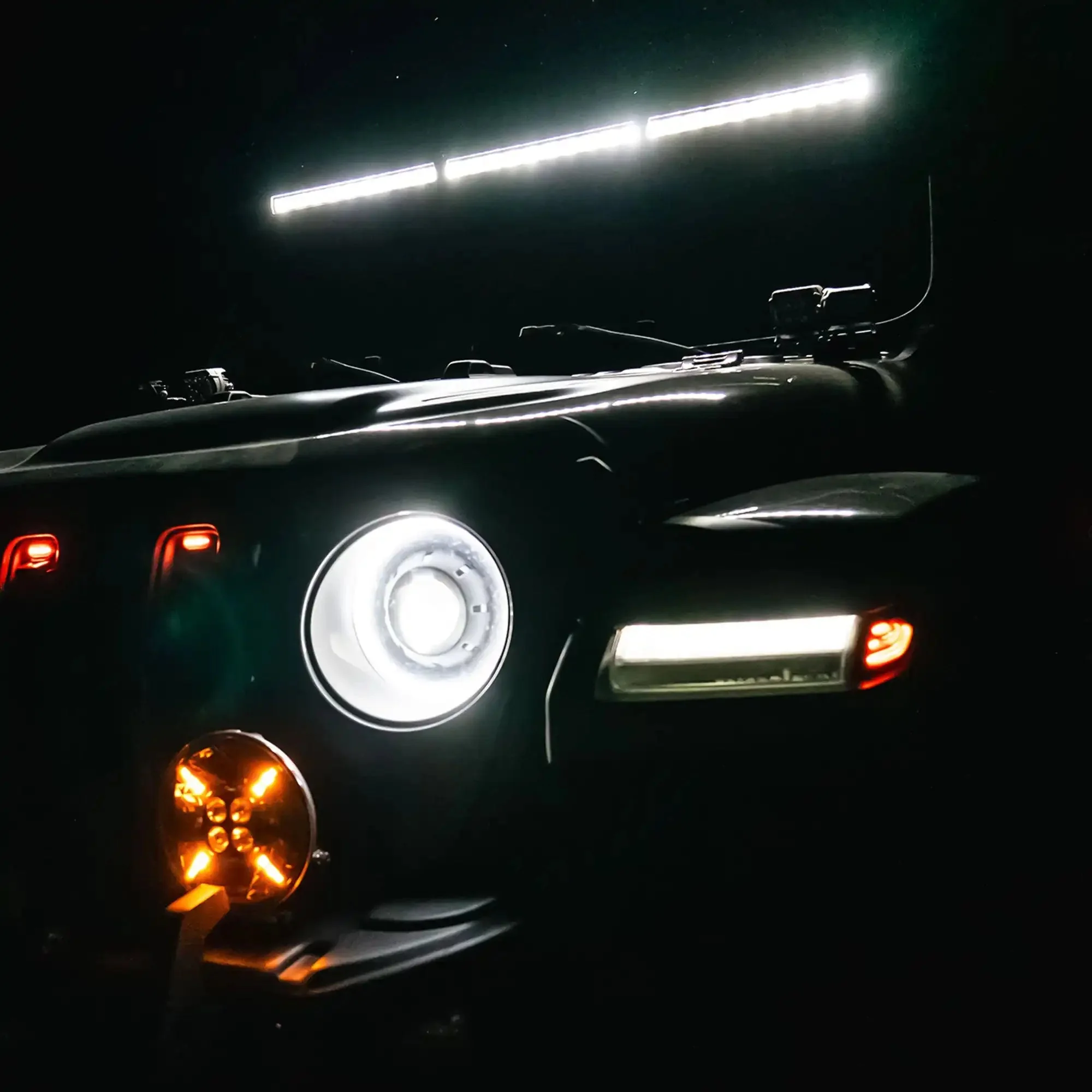 ORACLE Lighting Jeep Wrangler JL/ Gladiator JT "Smoked Lens" LED Front Sidemarkers - Image 14