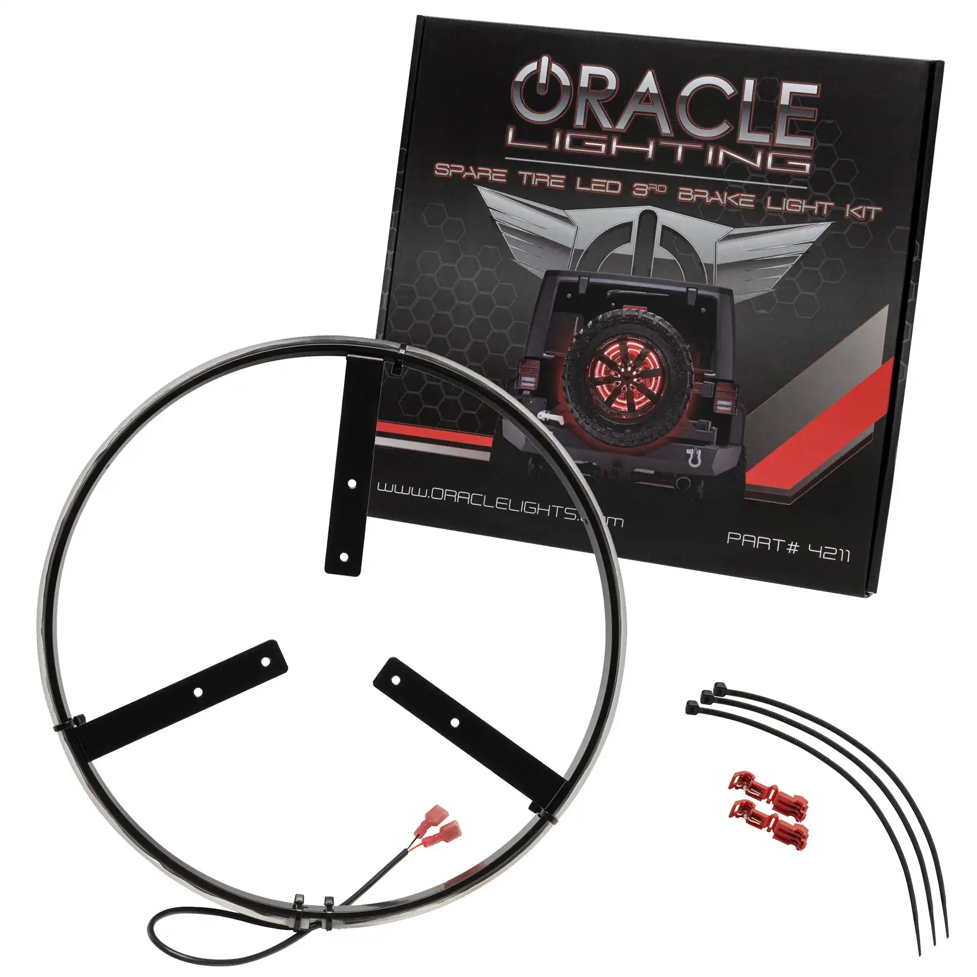ORACLE Lighting LED Illuminated Spare Tire Wheel Ring Third Brake Light - Image 2