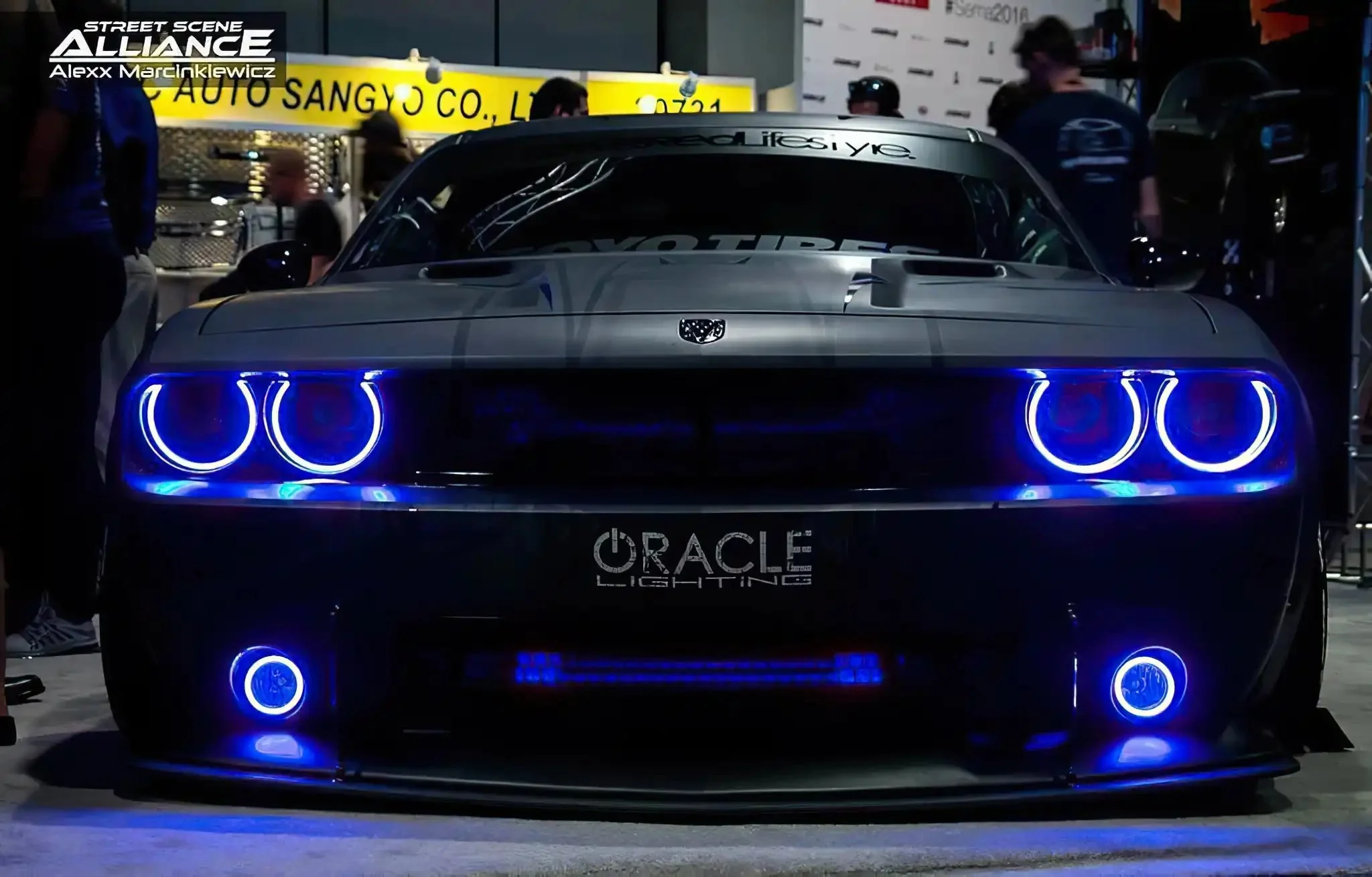 2008-2014 Dodge Challenger Dynamic ColorSHIFT Surface Mount Headlight & Fog Light Halo Kit - COMBO - Image 20