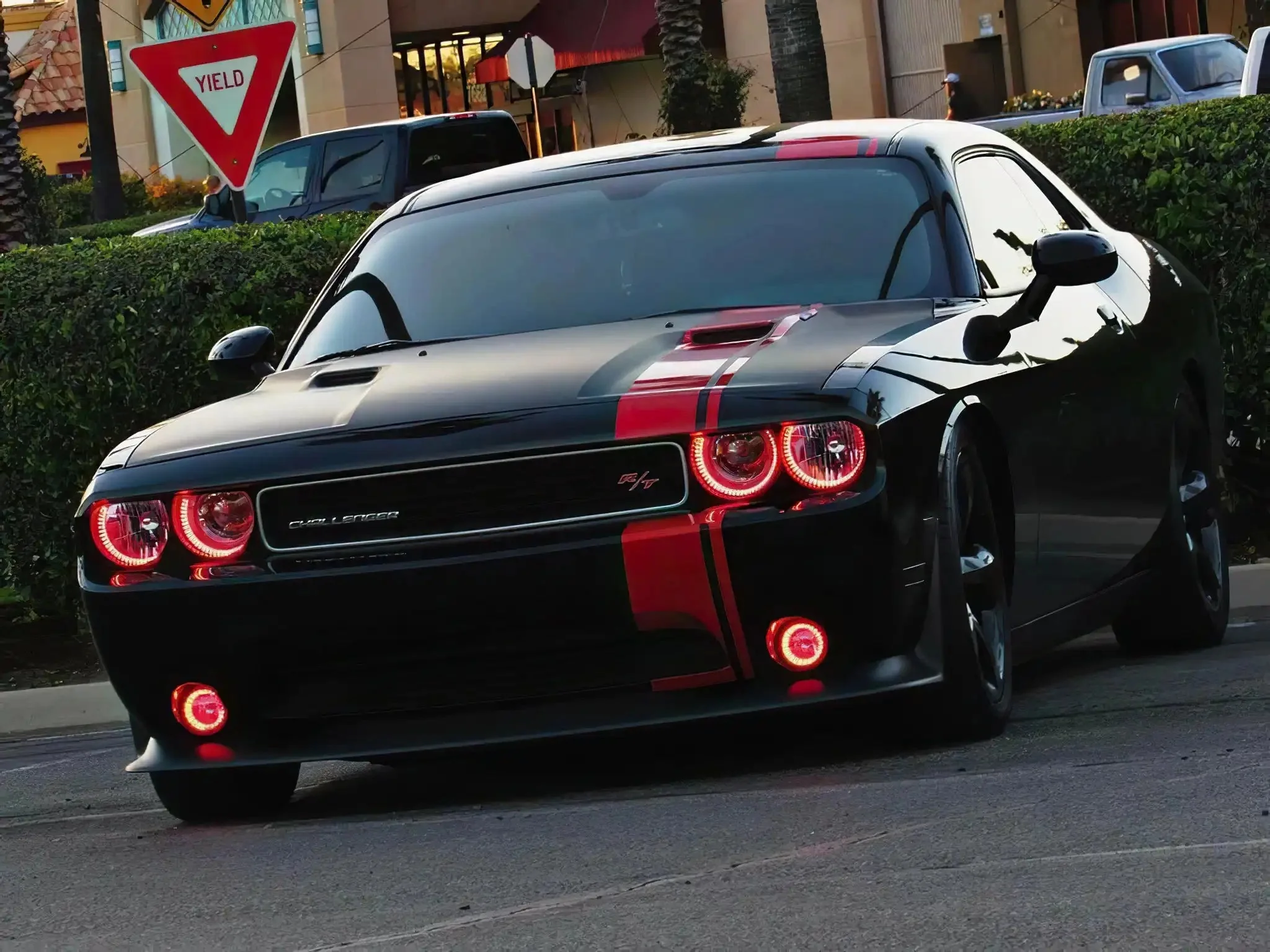 2008-2014 Dodge Challenger Dynamic ColorSHIFT Surface Mount Headlight & Fog Light Halo Kit - COMBO - Image 6