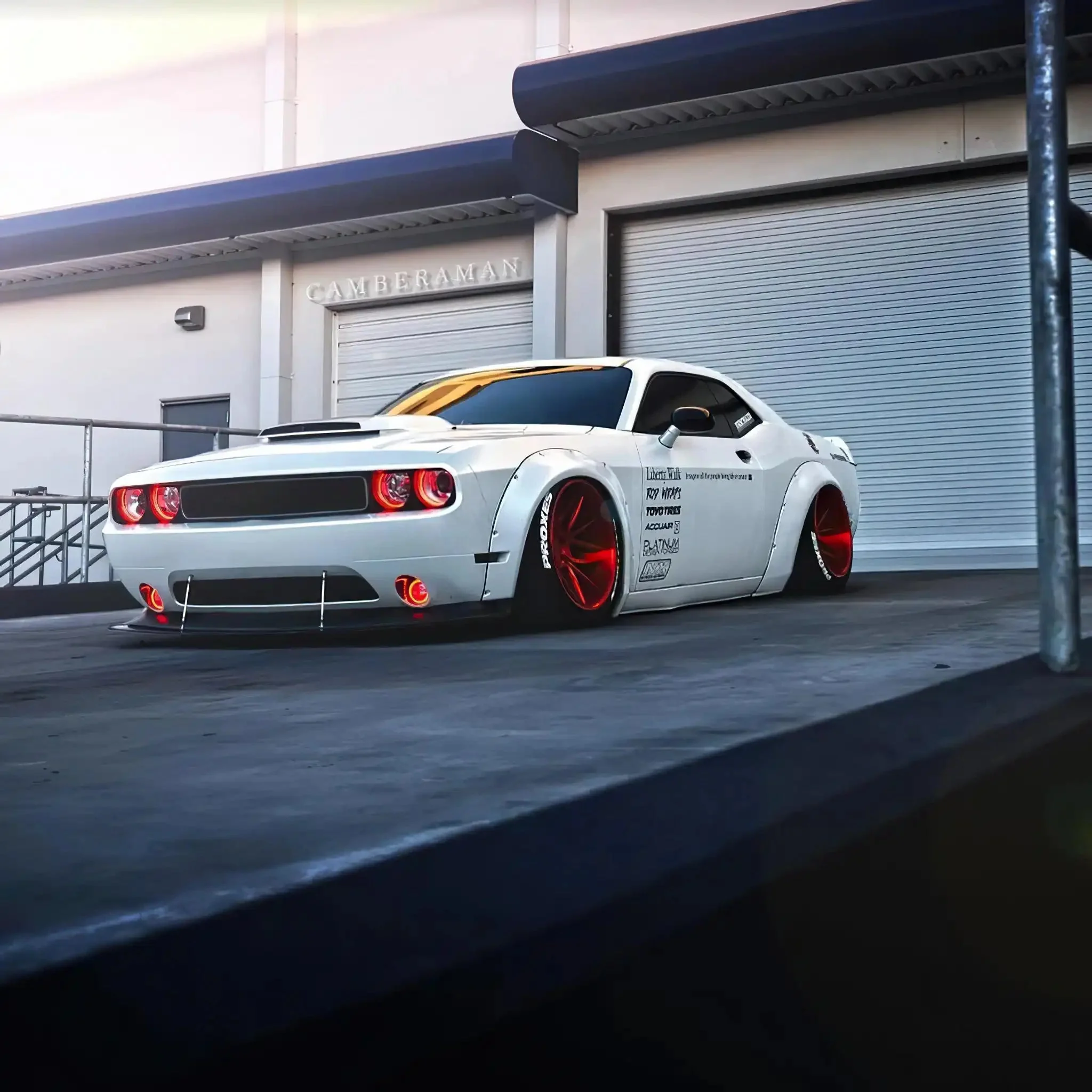 2008-2014 Dodge Challenger Dynamic ColorSHIFT Surface Mount Headlight & Fog Light Halo Kit - COMBO - Image 8