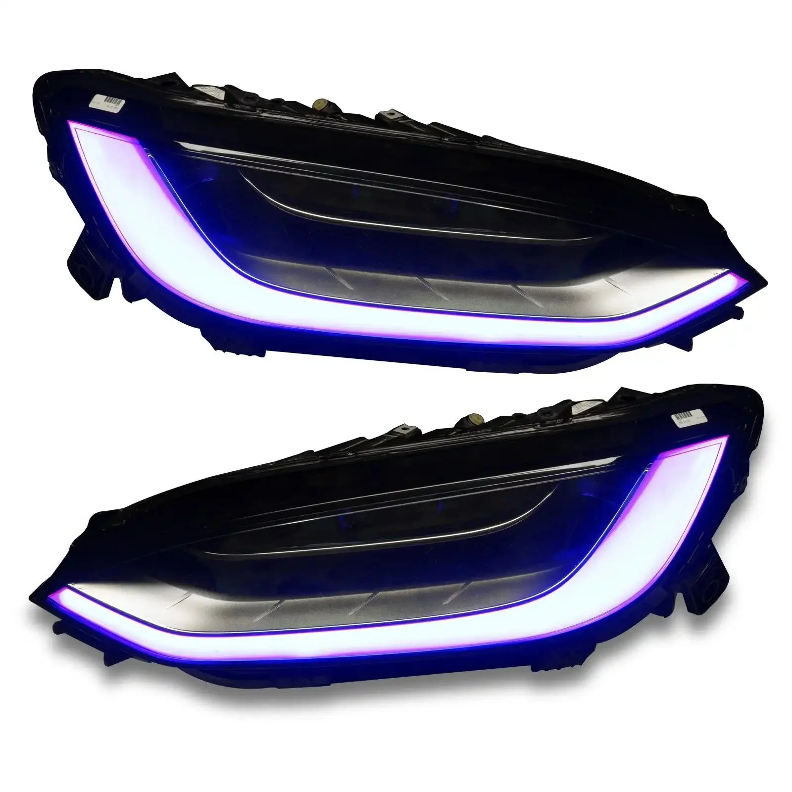 ORACLE Lighting 2016-2024 Tesla Model X Dynamic ColorSHIFT Headlight & Fog Light DRL Upgrade Kit - COMBO - Image 48