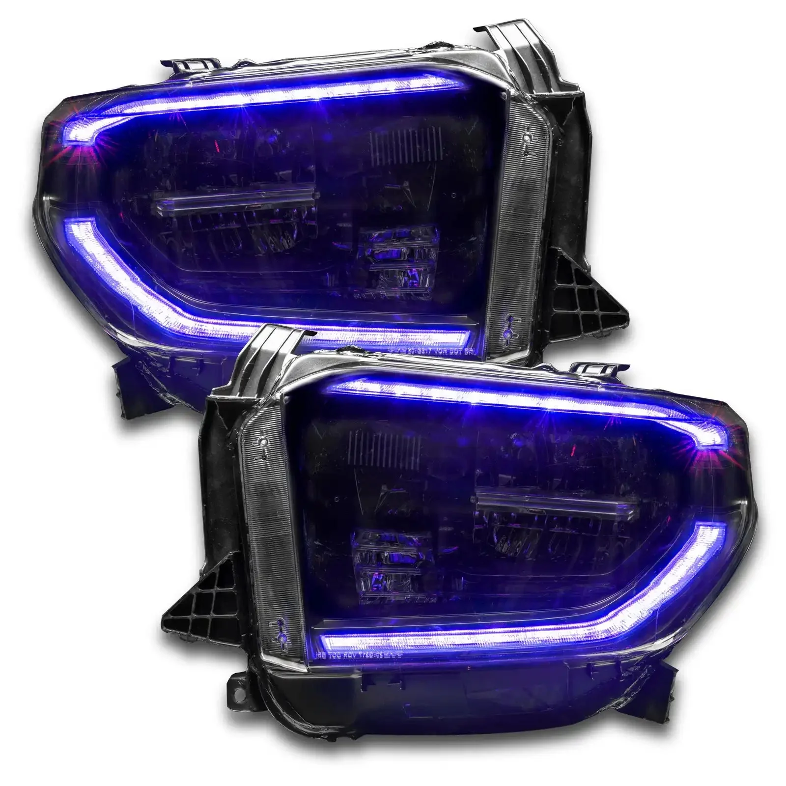 ORACLE Lighting 2018-2021 Toyota Tundra Dynamic ColorSHIFT Headlight DRL Upgrade Kit - Image 21