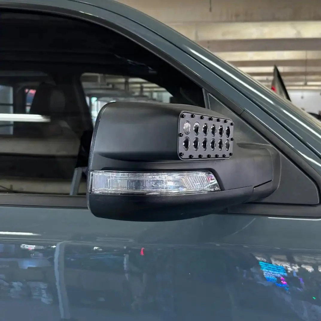2019-2026 RAM 1500 DT LED Off-Road Side Mirror Ditch Lights - Image 16