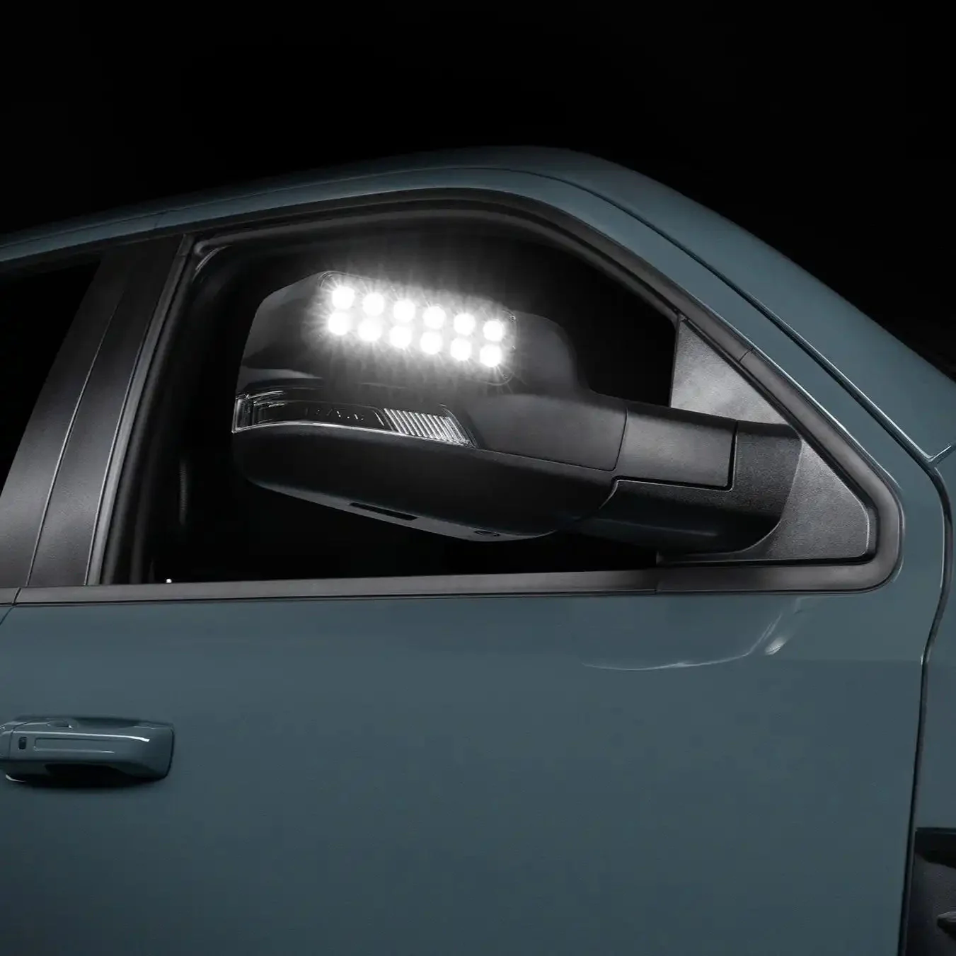 2019-2026 RAM 1500 DT LED Off-Road Side Mirror Ditch Lights - Image 32