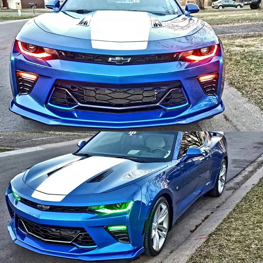 ORACLE Lighting 2019+ Chevrolet Camaro ZL1 ColorSHIFT RGB+W Headlight DRL Upgrade Kit - Image 46