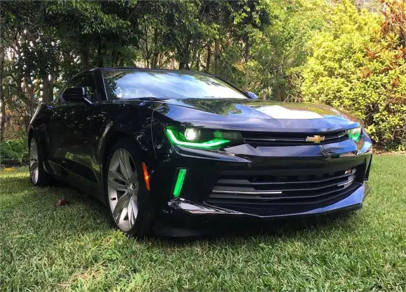 ORACLE Lighting 2019+ Chevrolet Camaro ZL1 Dynamic ColorSHIFT Headlight DRL Upgrade Kit - Image 48