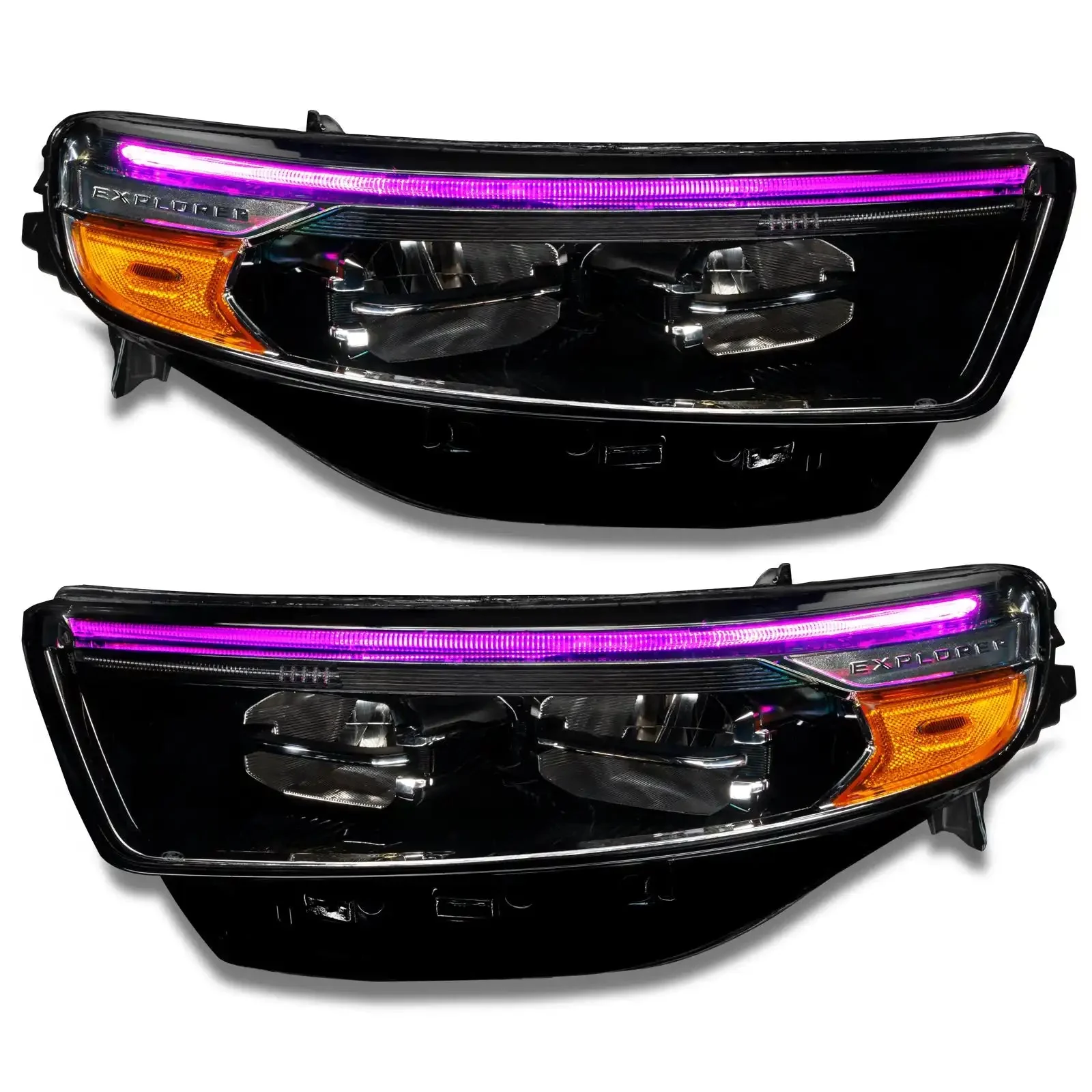 ORACLE Lighting 2020-2024 Ford Explorer ColorSHIFT RGB Headlight DRL Upgrade Kit - Image 14