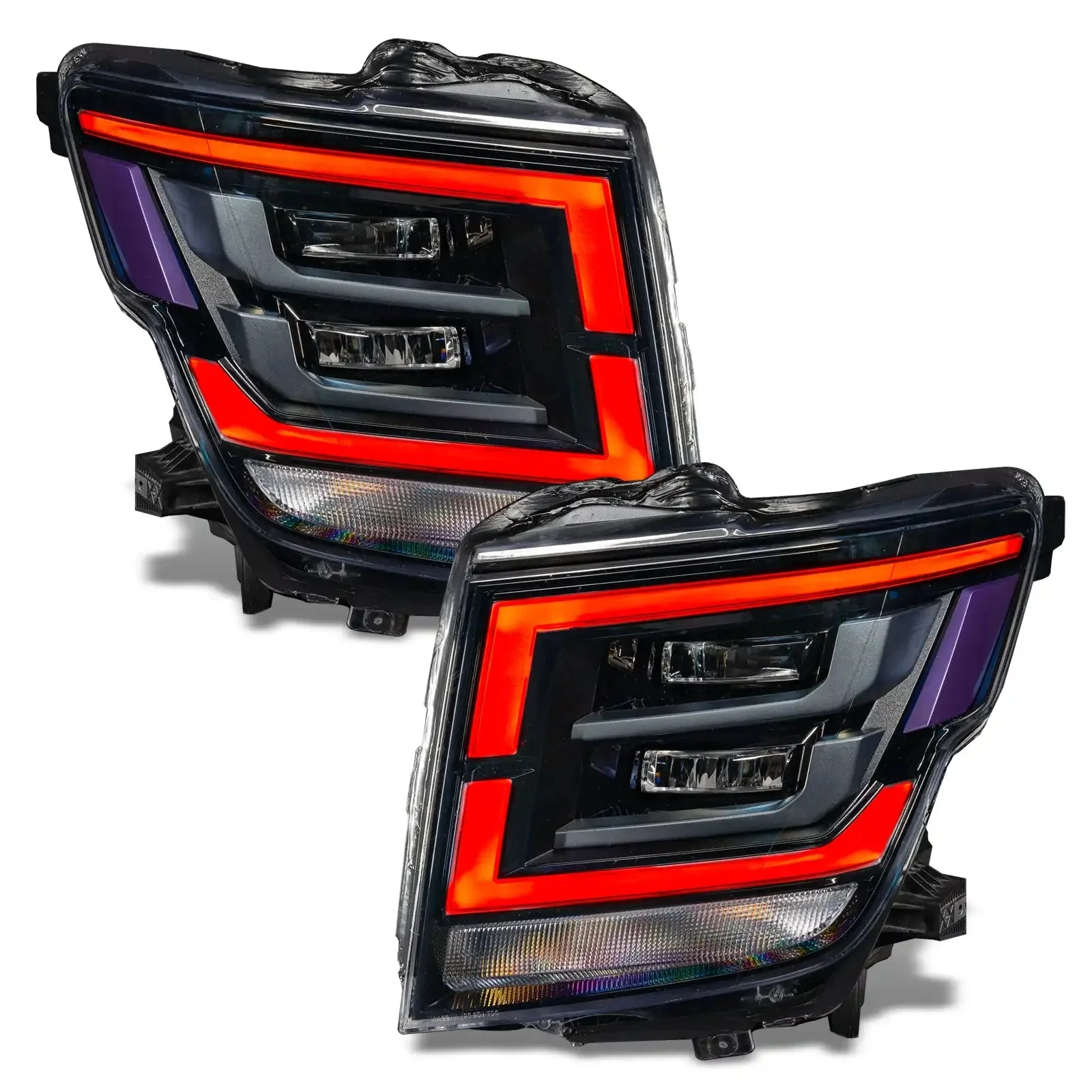 ORACLE Lighting 2021-2024 Nissan Titan ColorSHIFT RGB+W Headlight DRL Upgrade - Image 10