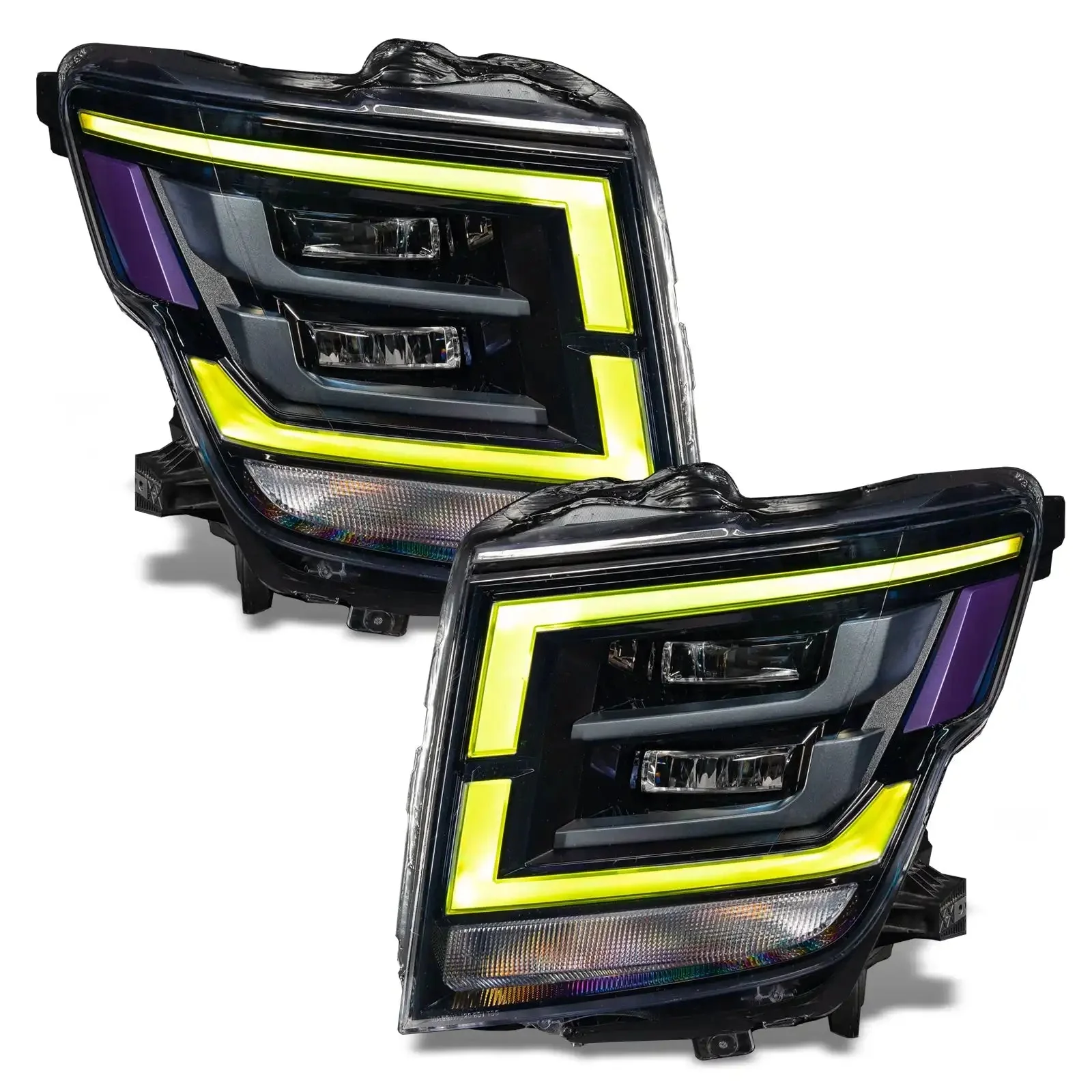 ORACLE Lighting 2021-2024 Nissan Titan ColorSHIFT RGB+W Headlight DRL Upgrade - Image 13