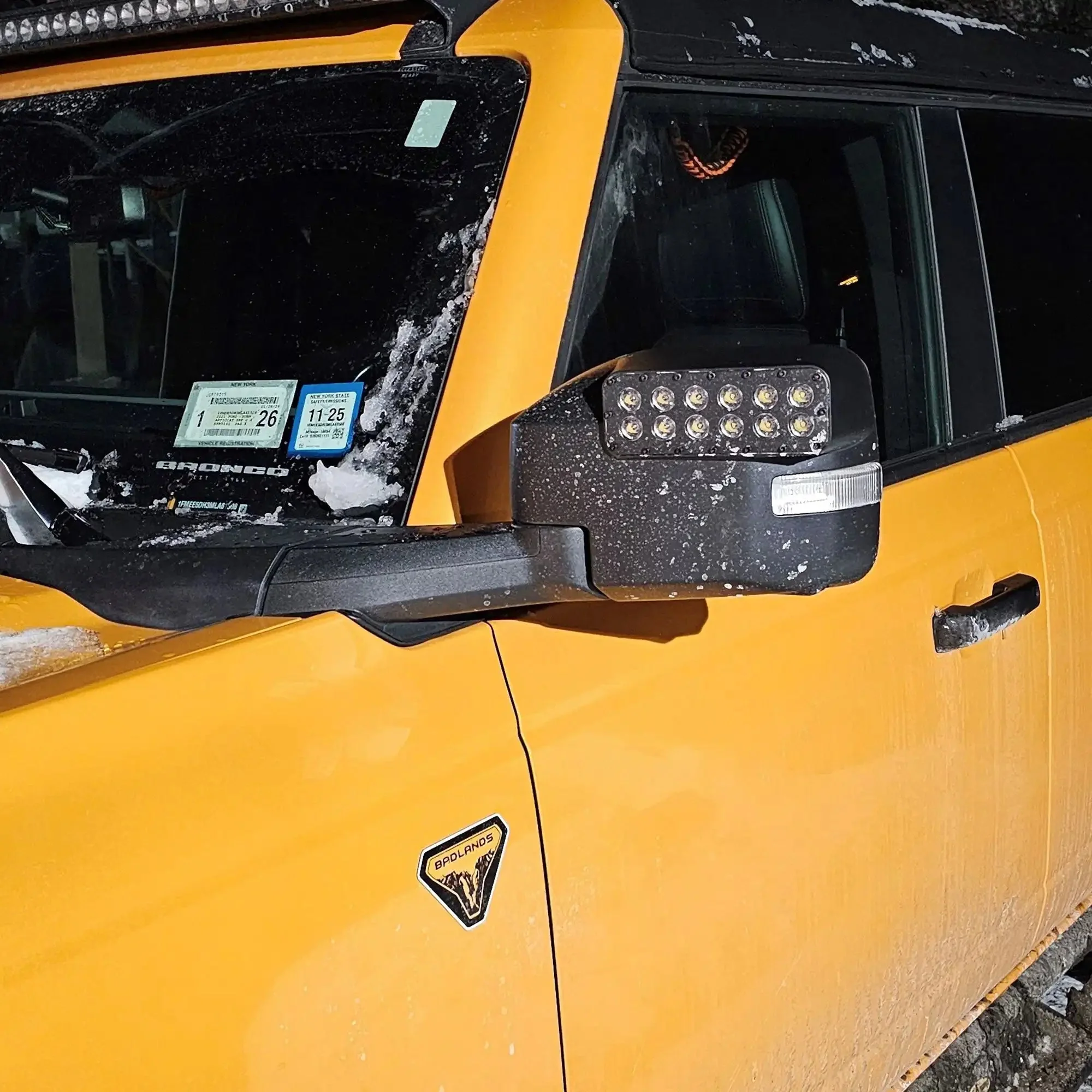 2021-2026 Ford Bronco LED Off-Road Side Mirrors - Peripheral Ditch Lights (2200+ Lumens) - Image 30