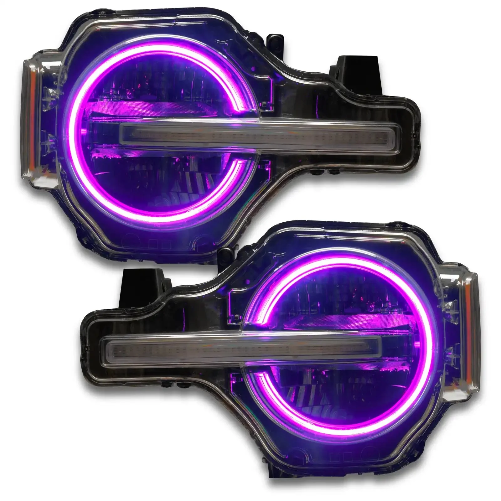 ORACLE Lighting 2021-2025 Ford Bronco ColorSHIFT RGB+W Headlight Halo Upgrade Kit - Image 38