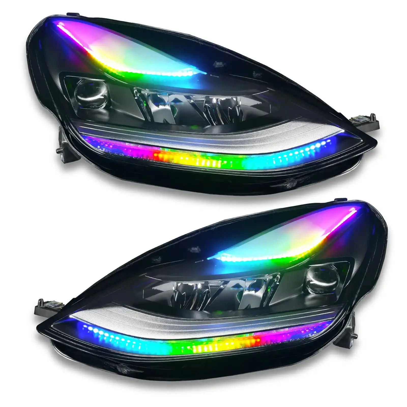 ORACLE Lighting 2021+ Tesla Model 3 Dynamic ColorSHIFT Headlight DRL Upgrade - Image 8