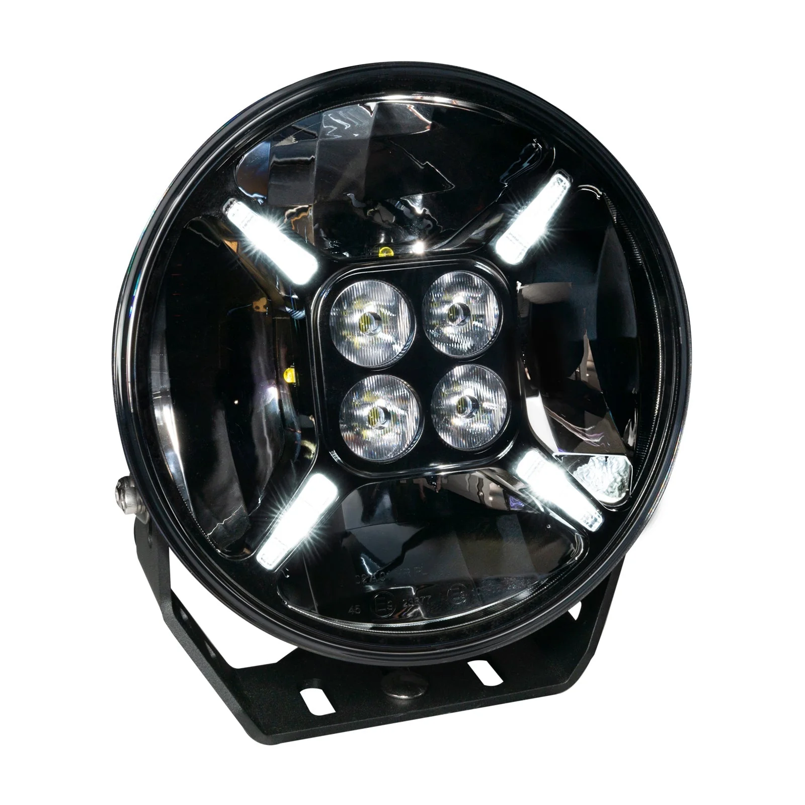ORACLE Lighting EXO 9" Multifunction 120W LED Spotlight - Round Post Mount - Image 3