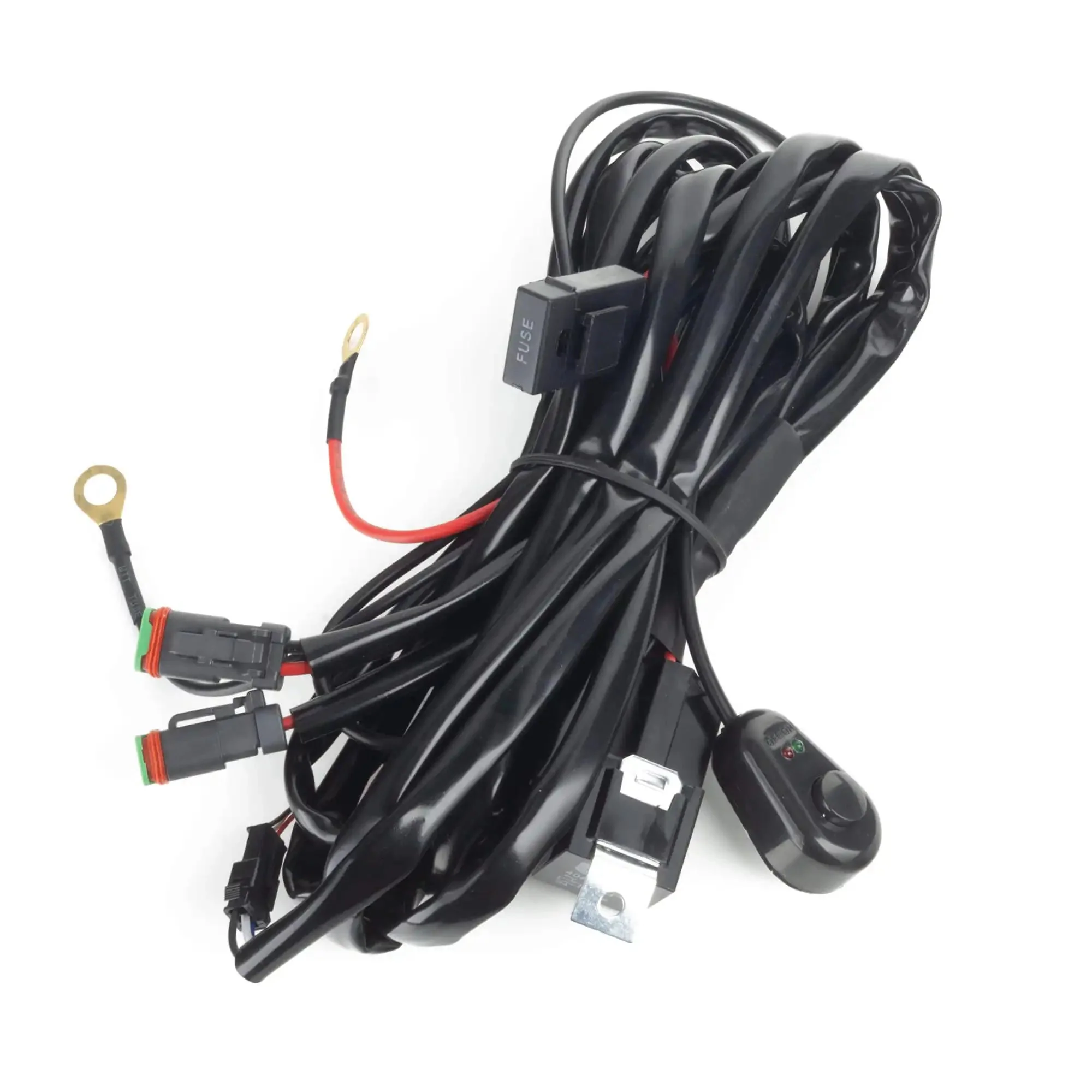 ORACLE Lighting Dual Deutsch DTM 40A Relay Wiring Harness with Illuminated Switch - Image 2
