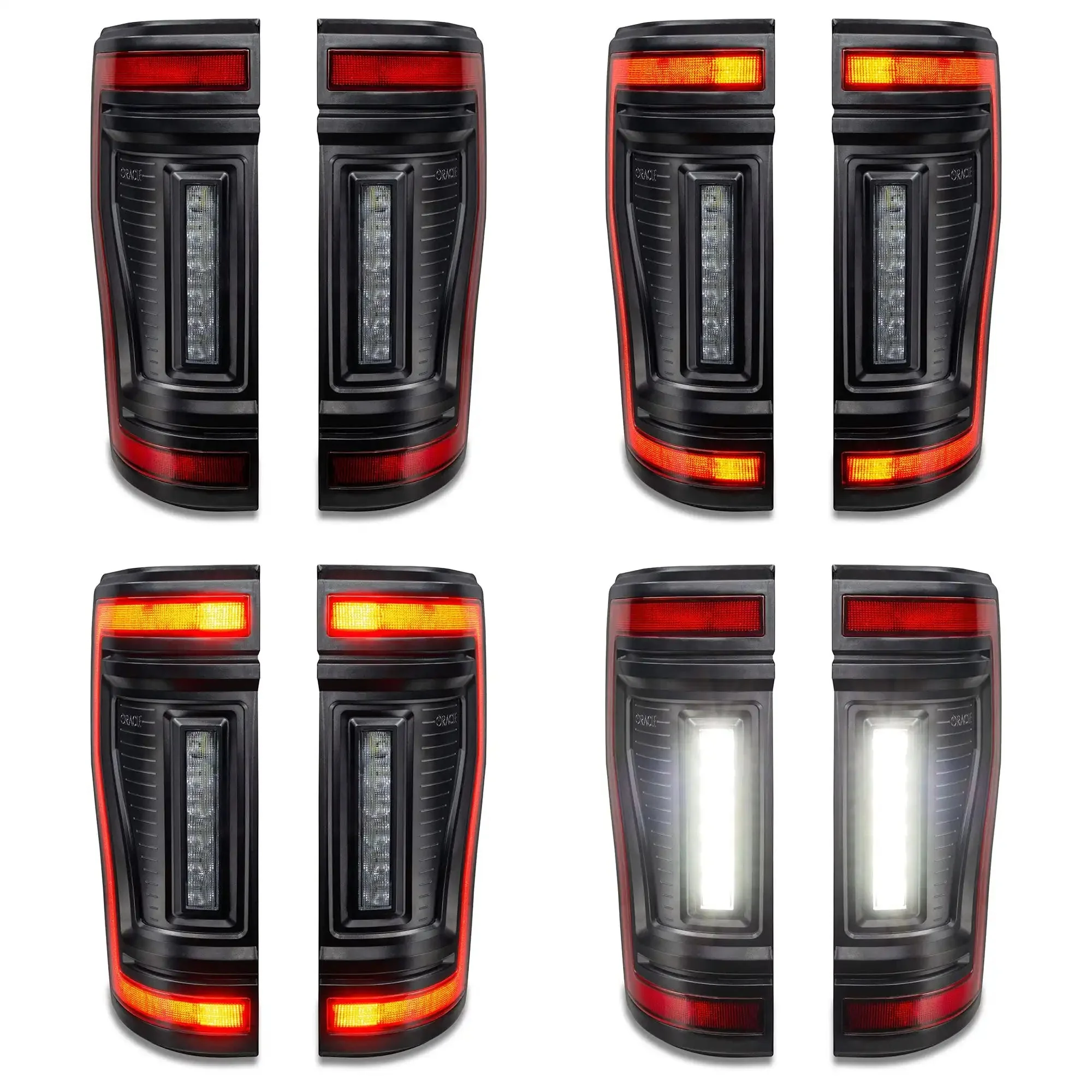 2017-2022 Ford F-250/350 Super Duty Flush Mount LED Tail Lights - Animated Turn Signals - Image 26