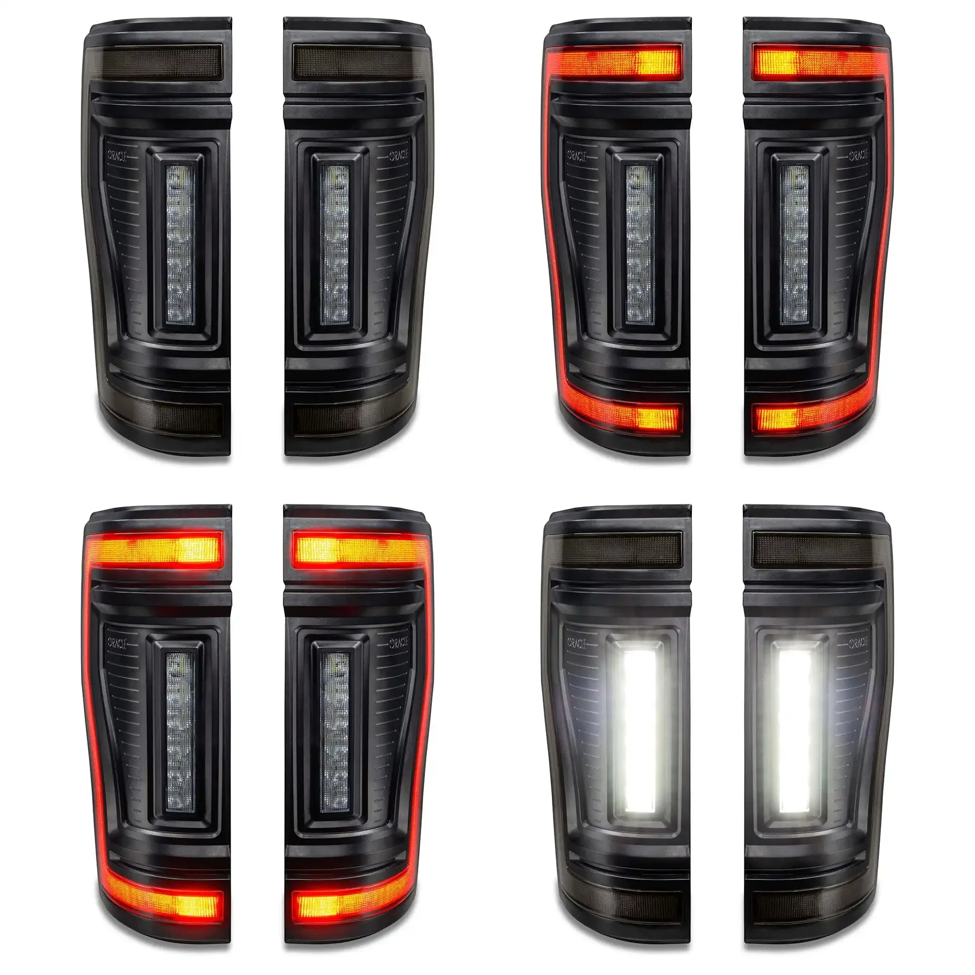 2017-2022 Ford F-250/350 Super Duty Flush Mount LED Tail Lights - Animated Turn Signals - Image 27