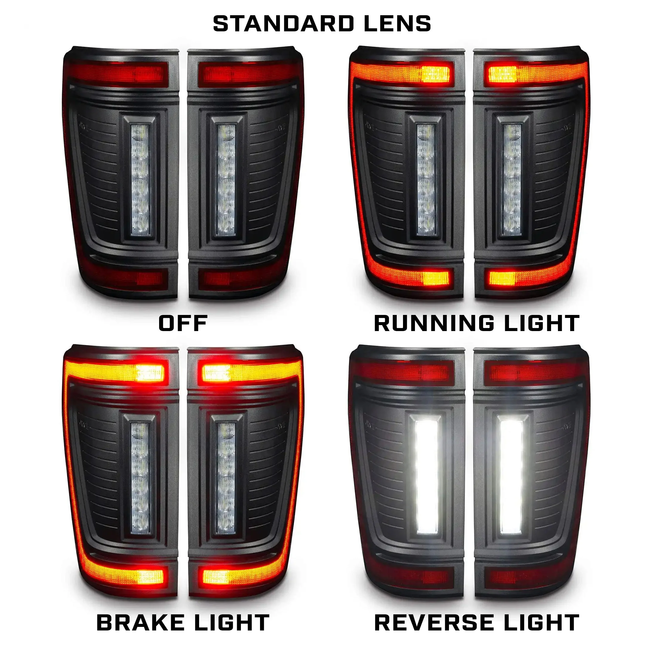 ORACLE Lighting Flush Style LED Tail Lights for 2021-2025 Ford F-150 - Image 3