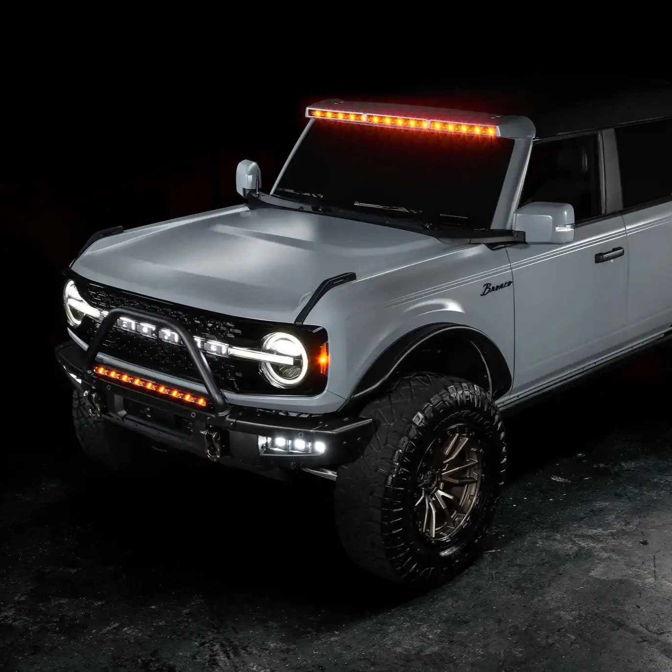 Ford Bronco Integrated Roof LED Light Bar | ORACLE 18,000 Lumens 240W - Image 29