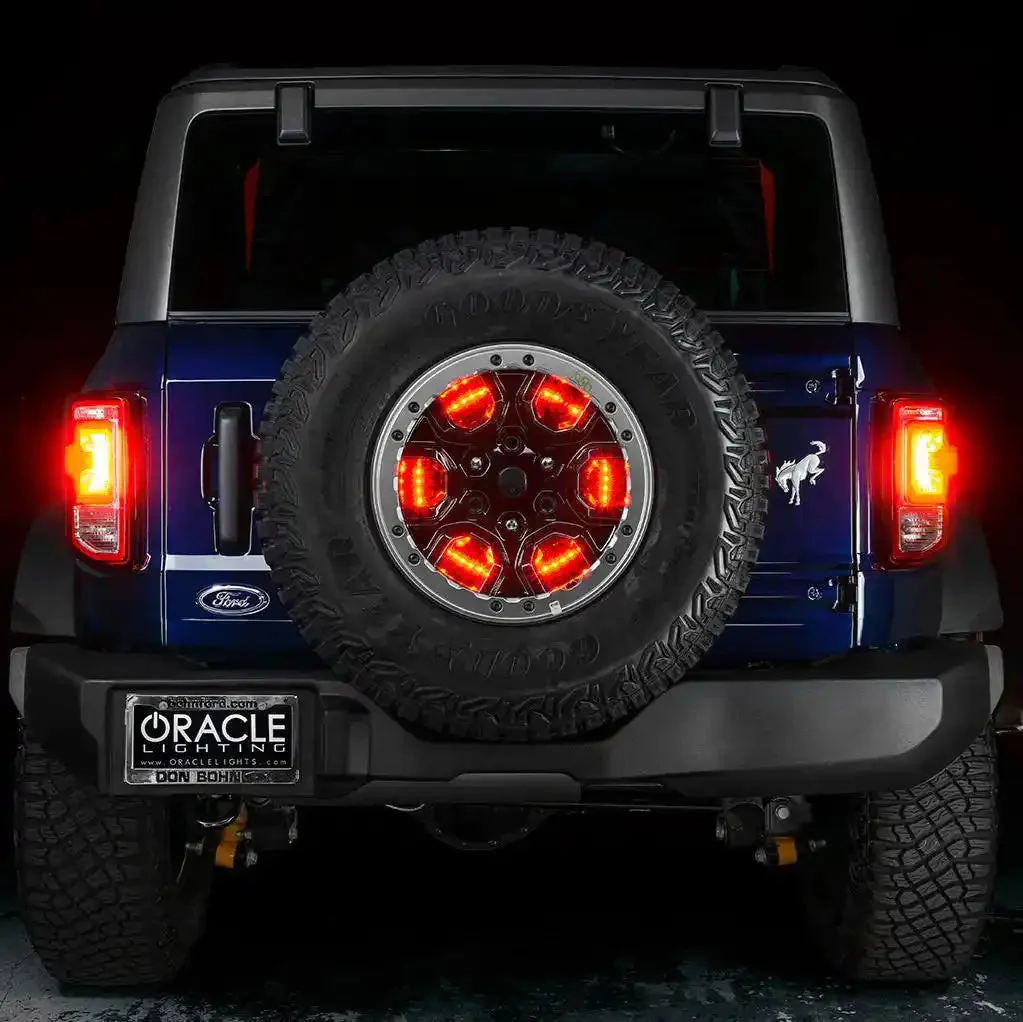 ORACLE Lighting LED Illuminated Spare Tire Wheel Ring Third Brake Light - Ford Bronco - Image 12