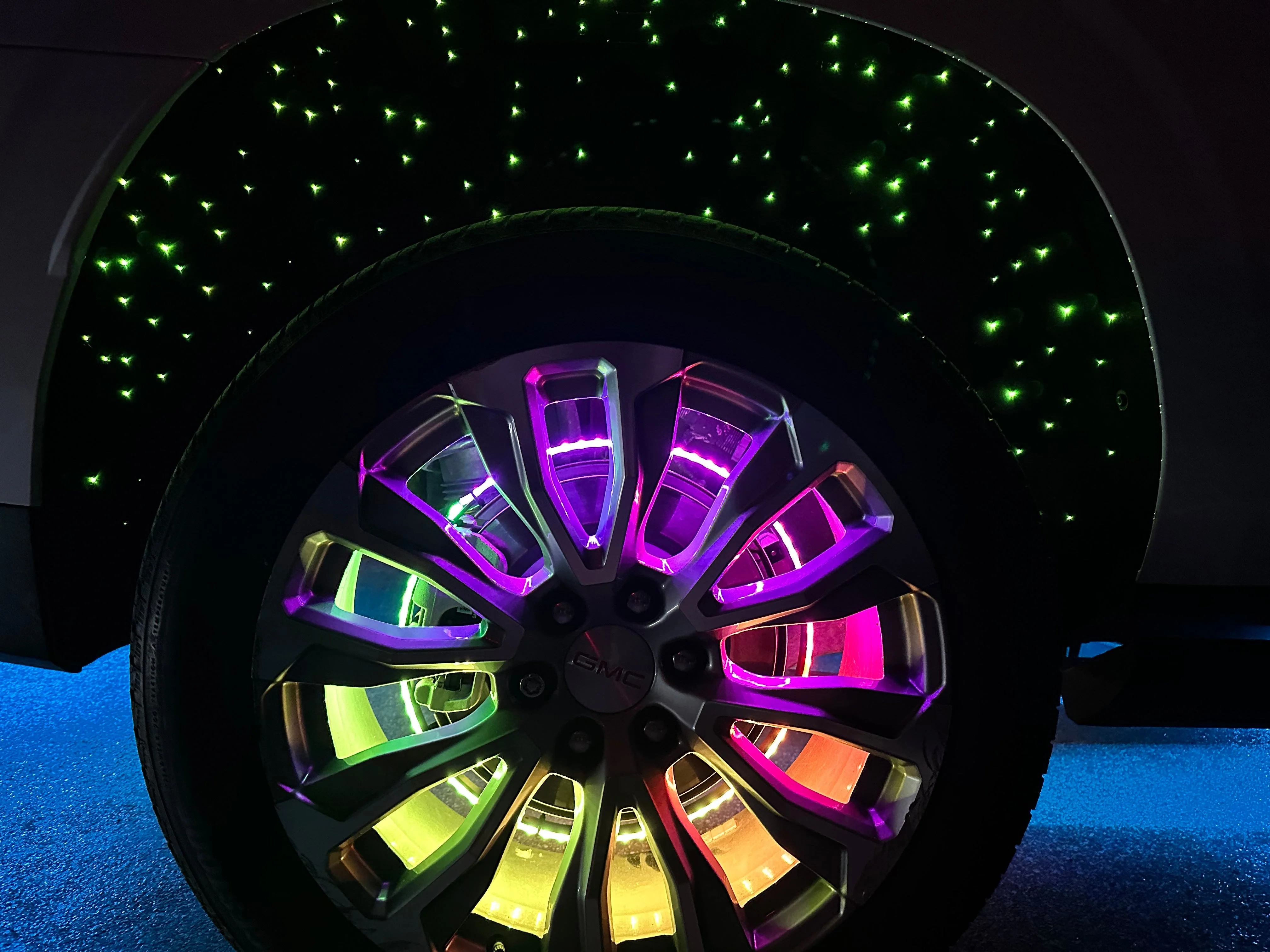 ORACLE Lighting LED Illuminated Wheel Rings - Dynamic ColorSHIFT - Image 7