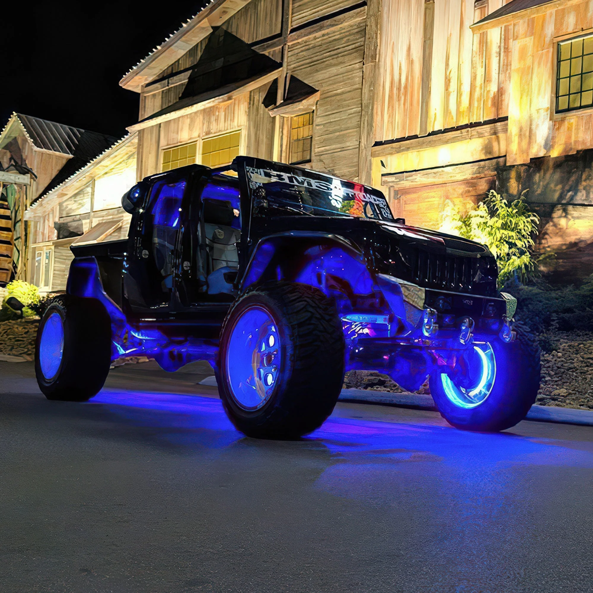 ORACLE Lighting LED Illuminated Wheel Rings - Single / Double Row LED - Image 14