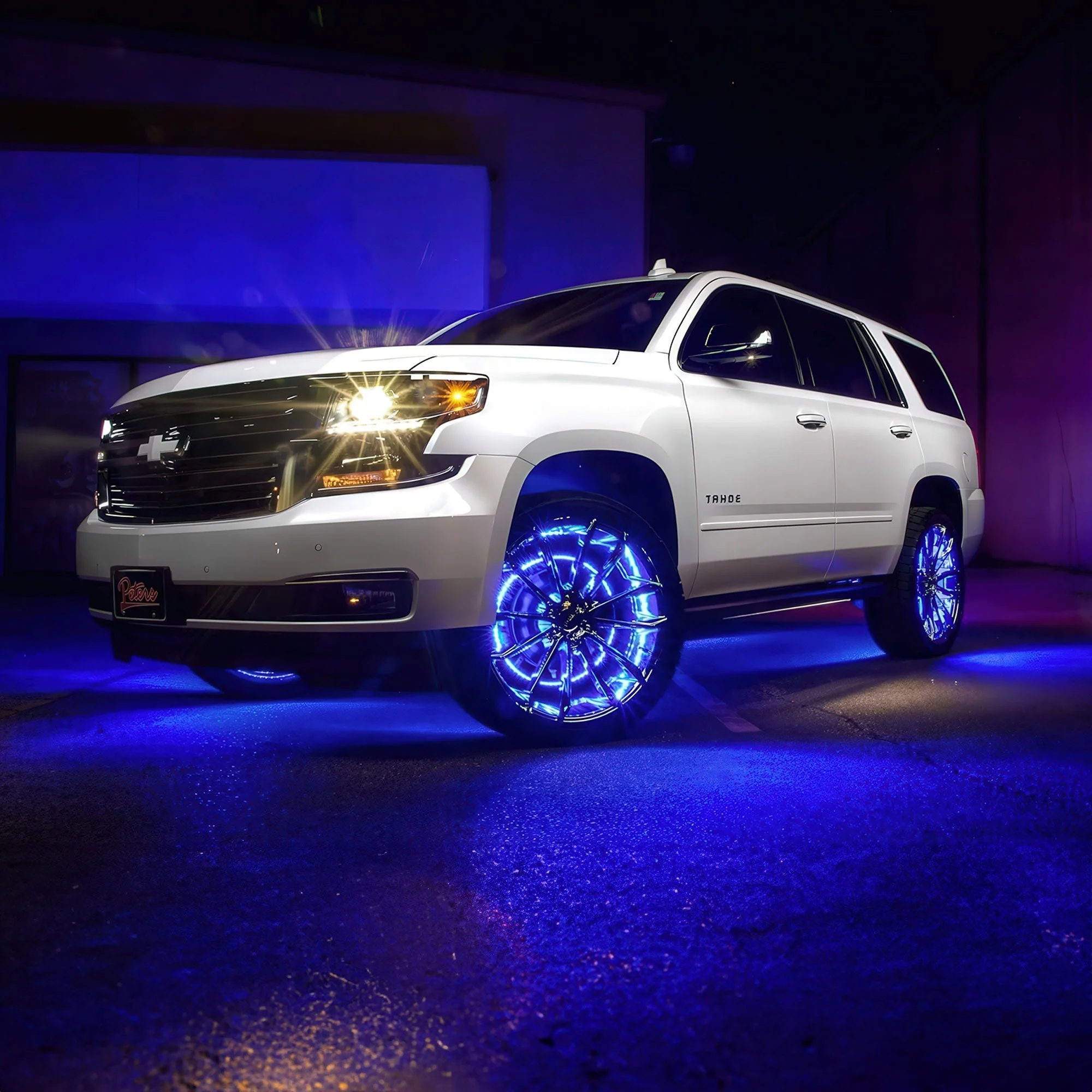 ORACLE Lighting LED Illuminated Wheel Rings - Single / Double Row LED - Image 15