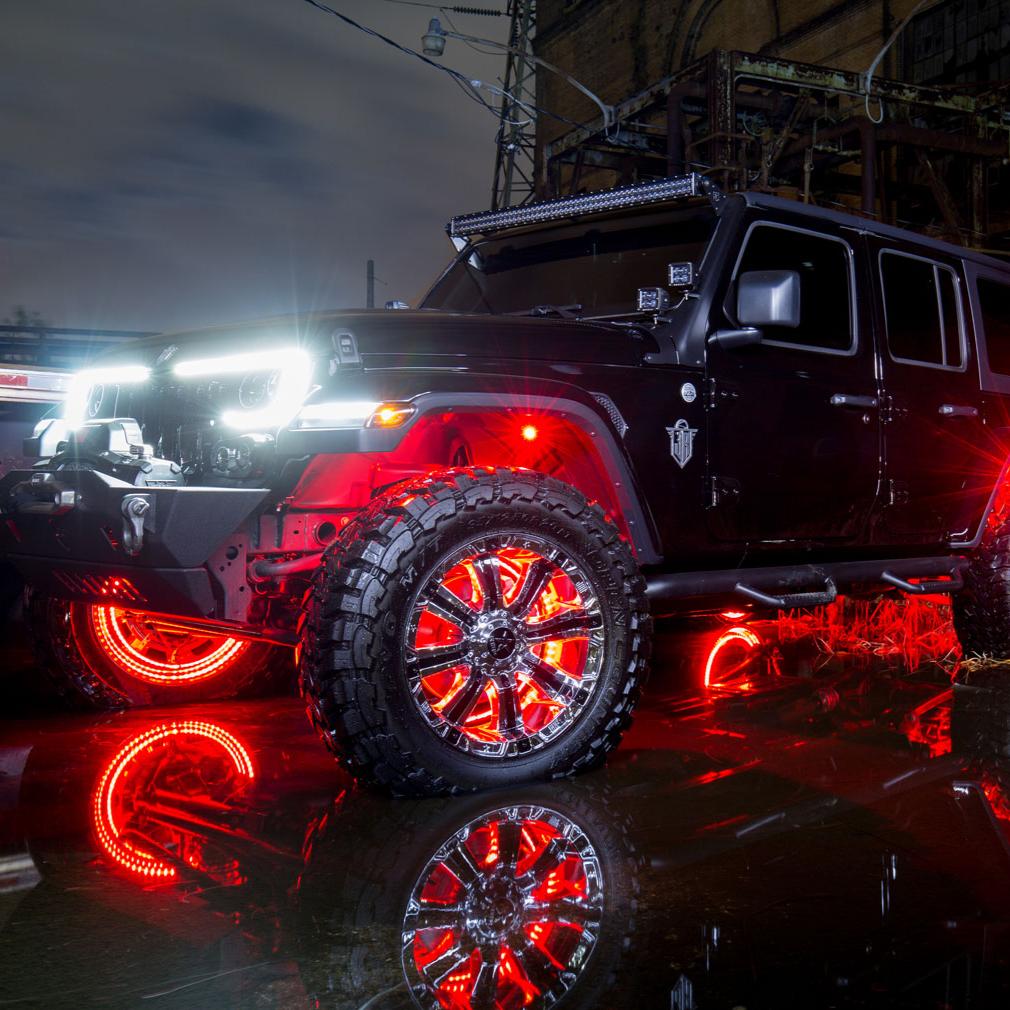 ORACLE Lighting LED Illuminated Wheel Rings - Single / Double Row LED - Image 27