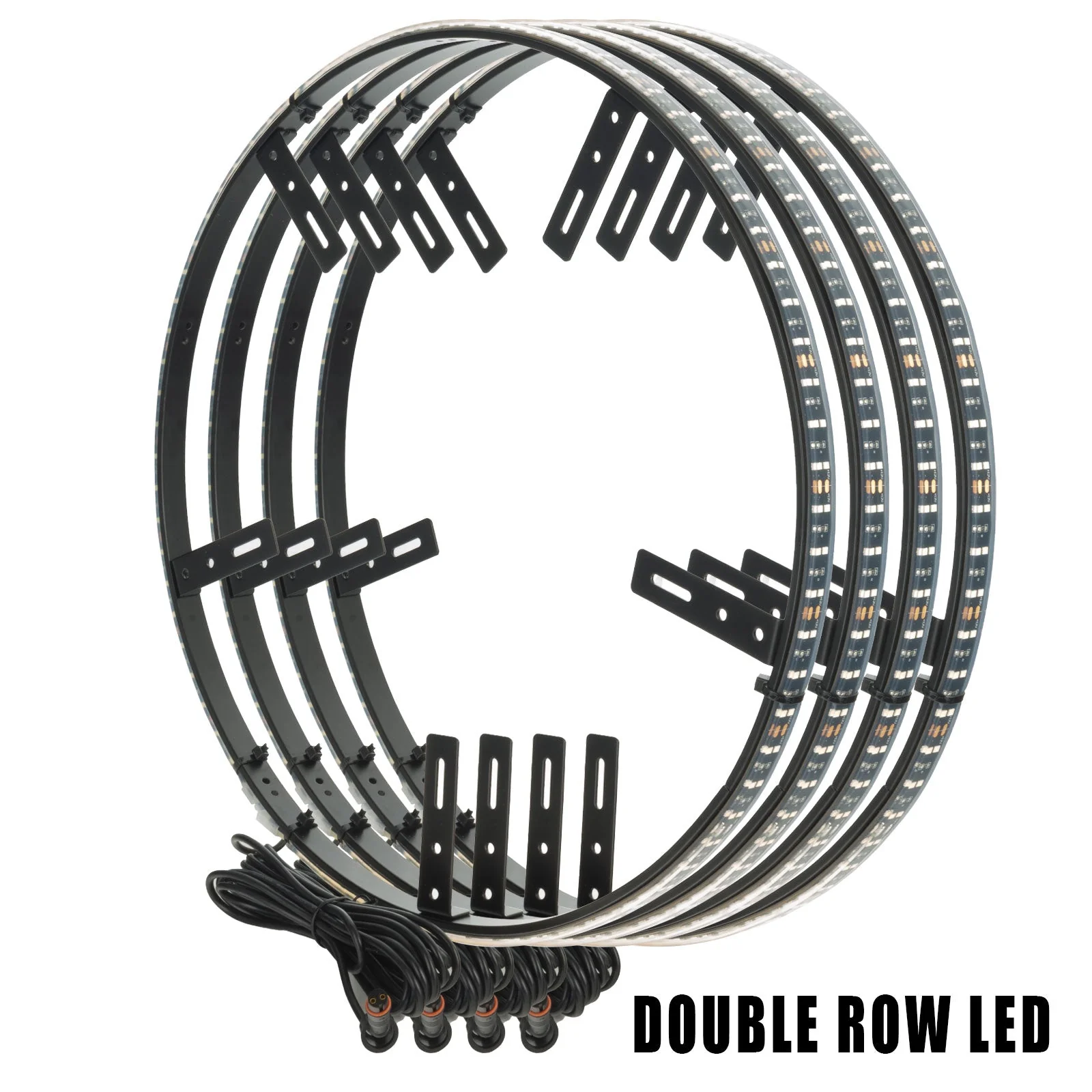 ORACLE Lighting LED Illuminated Wheel Rings - Single / Double Row LED - Image 3