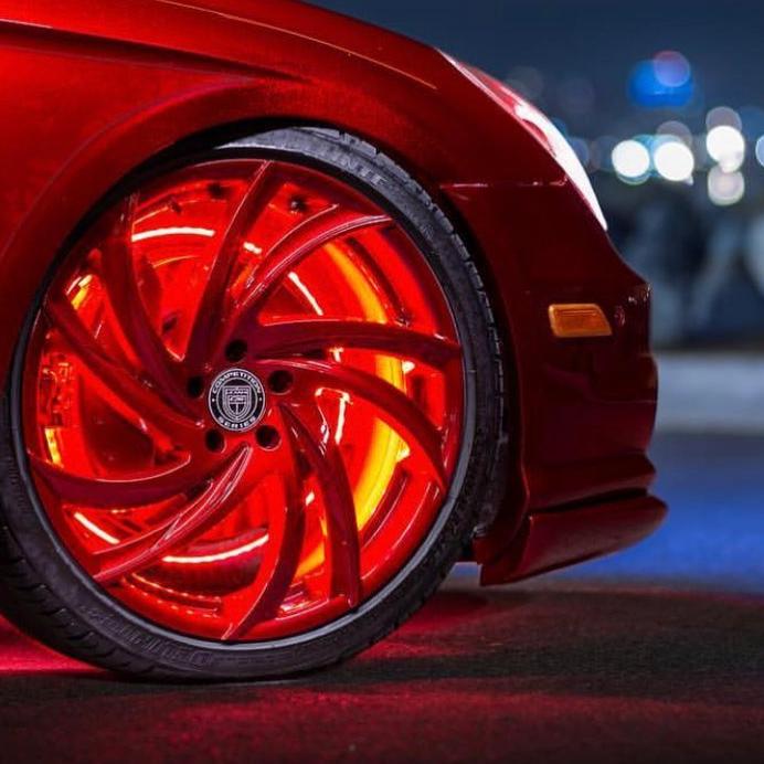 ORACLE Lighting LED Illuminated Wheel Rings - Single / Double Row LED - Image 32