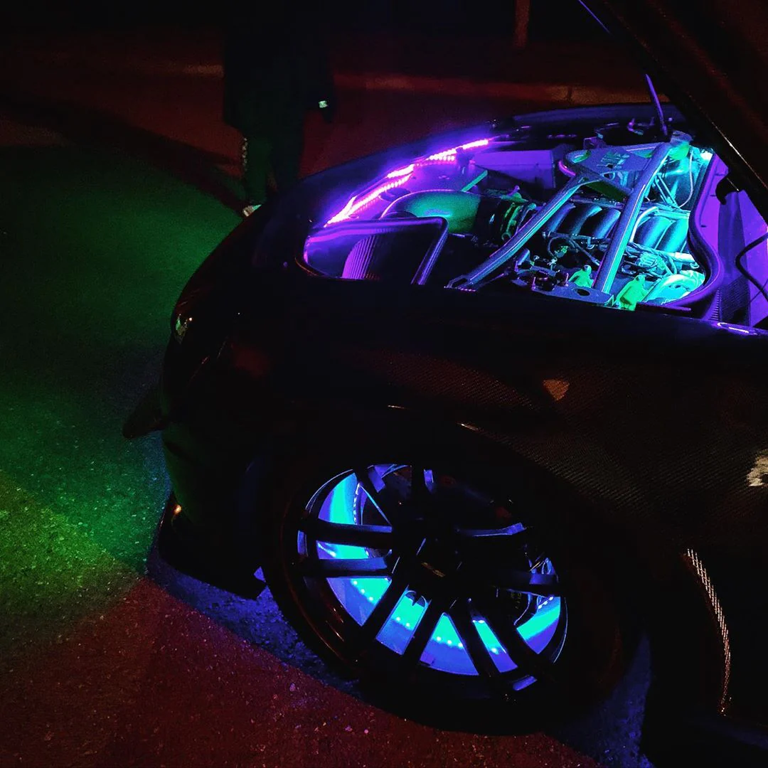 ORACLE Lighting LED Illuminated Wheel Rings - Single / Double Row LED - Image 33