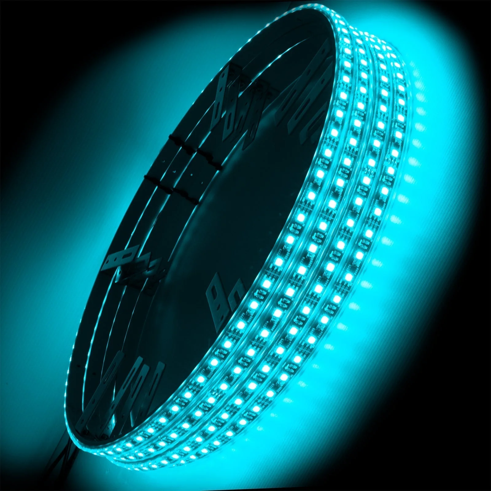 ORACLE Lighting LED Illuminated Wheel Rings - Single / Double Row LED - Image 40