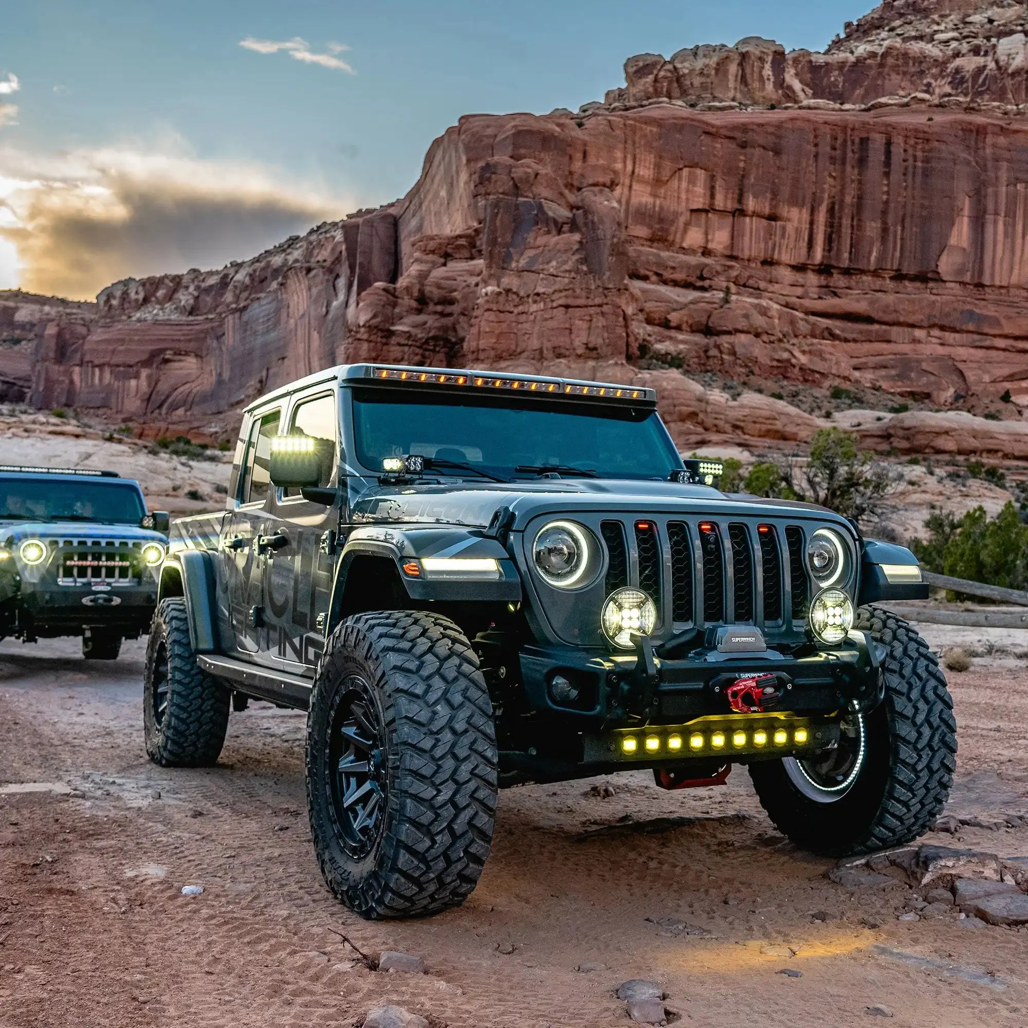 LED Off-Road Side Mirrors for Jeep Wrangler JL / Gladiator JT - Image 15