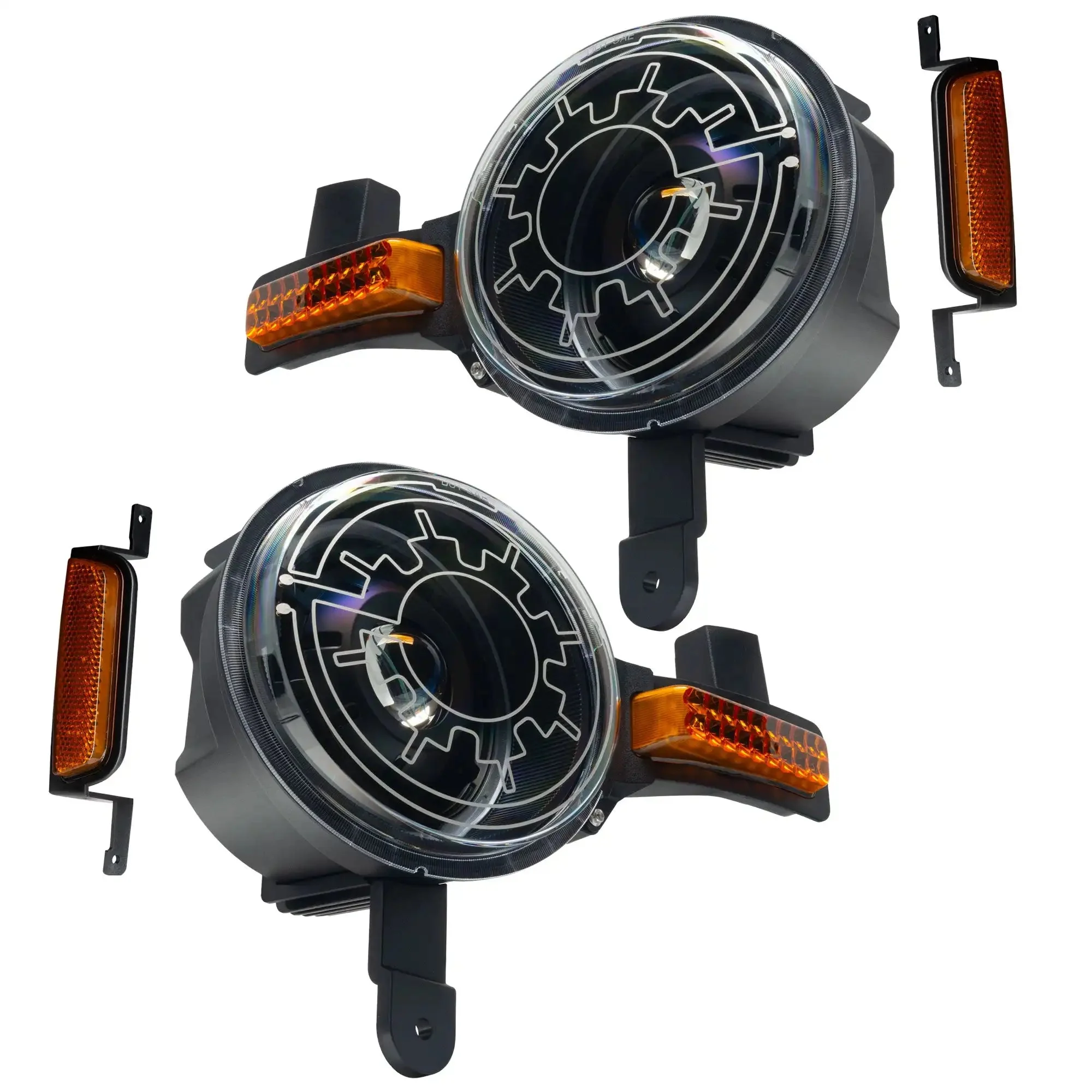 ORACLE Lighting Oculus™ Bi-LED Projector Headlights for 2021+ Ford Bronco - Heated Lens - Image 6
