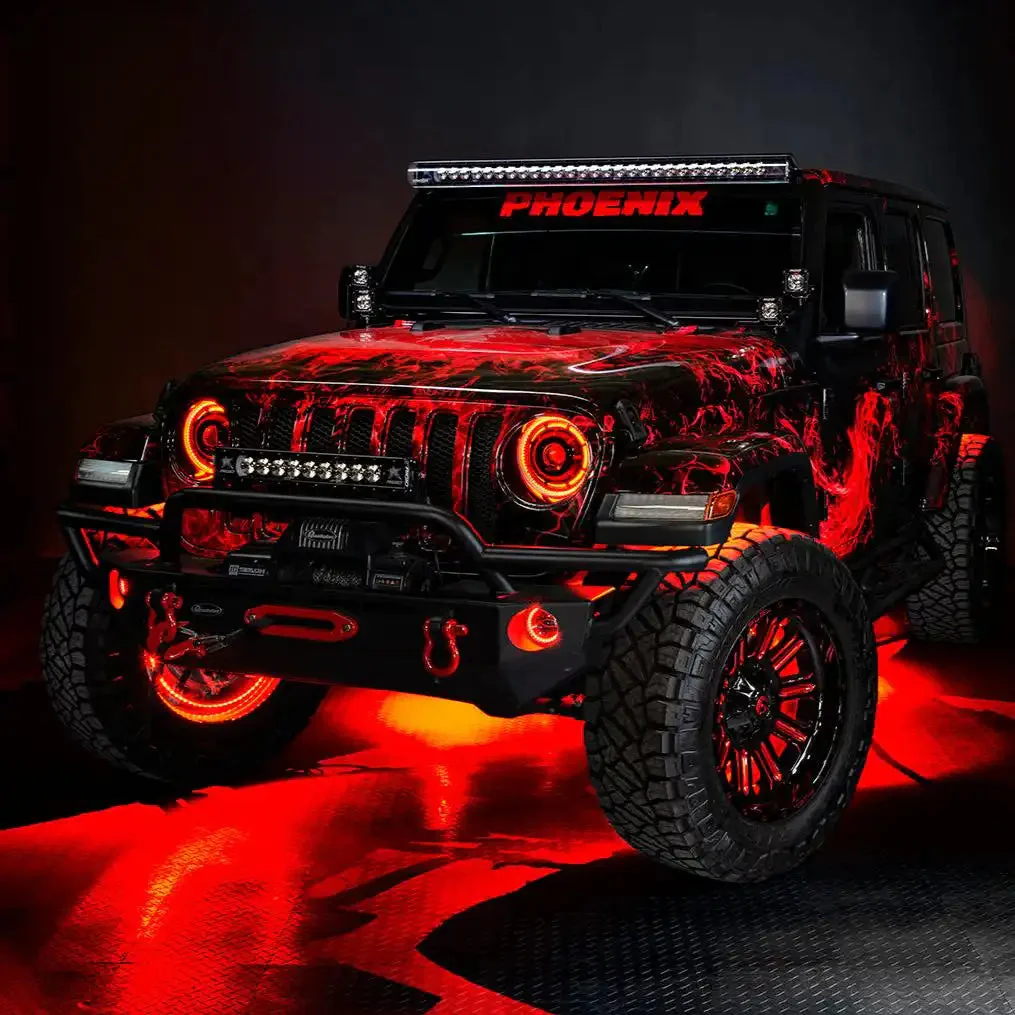 ORACLE Lighting Oculus™ ColorSHIFT Bi-LED Projector Headlights for Jeep JL / Gladiator JT - Image 33