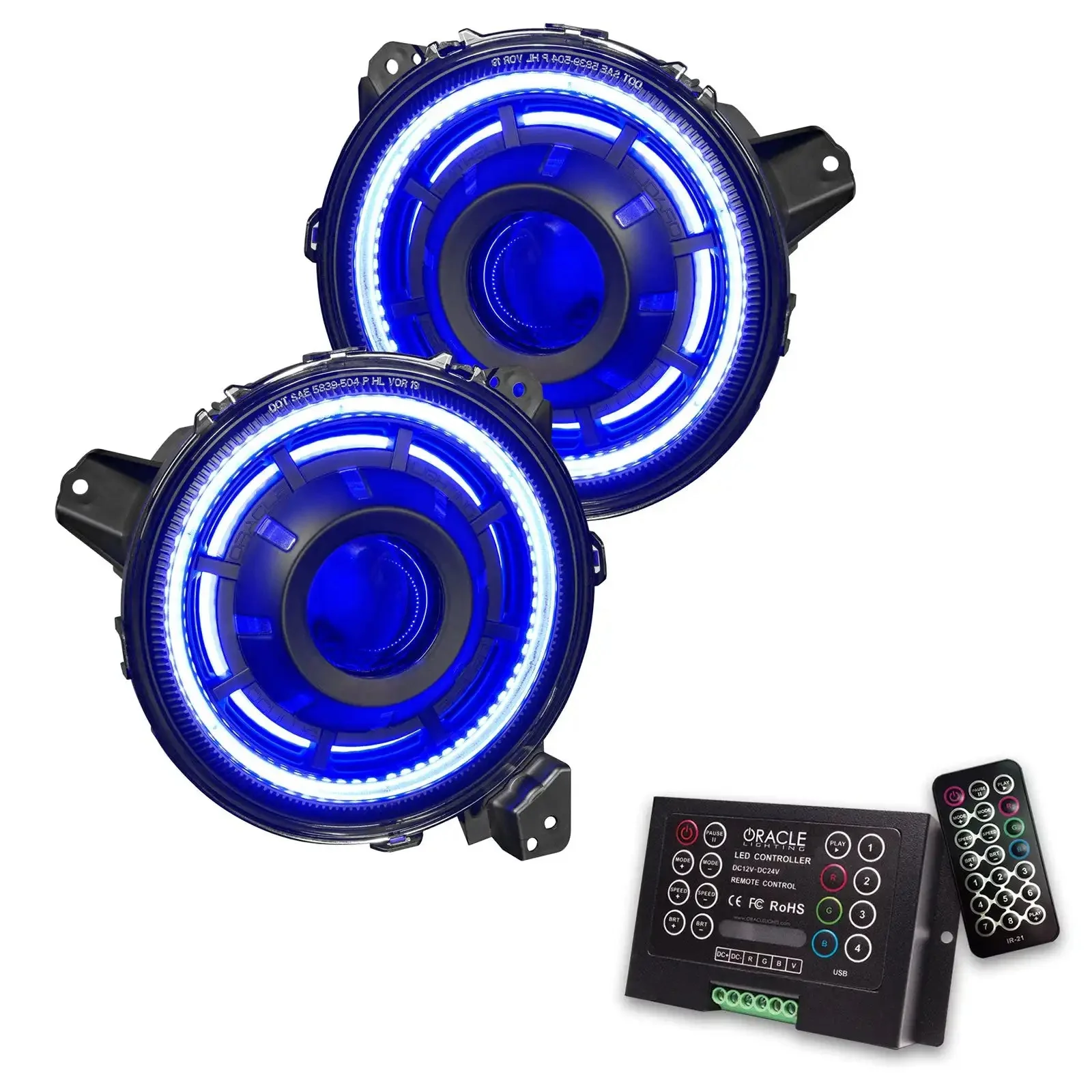 ORACLE Lighting Oculus™ ColorSHIFT Bi-LED Projector Headlights for Jeep JL / Gladiator JT - Image 39