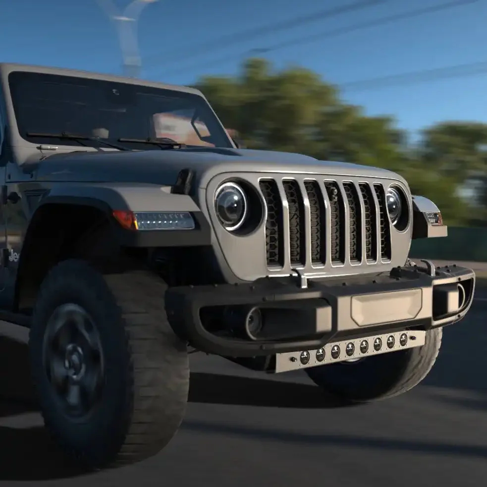 ORACLE Lighting Skid Plate with Integrated LED Emitters for Jeep Wrangler JL and Gladiator JT - Image 11