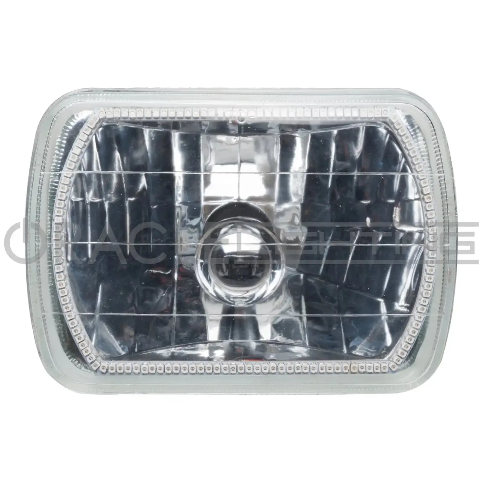 ORACLE Sealed Beam 7x6 H6054 Headlight with Pre-Installed SMD Halo - Image 9