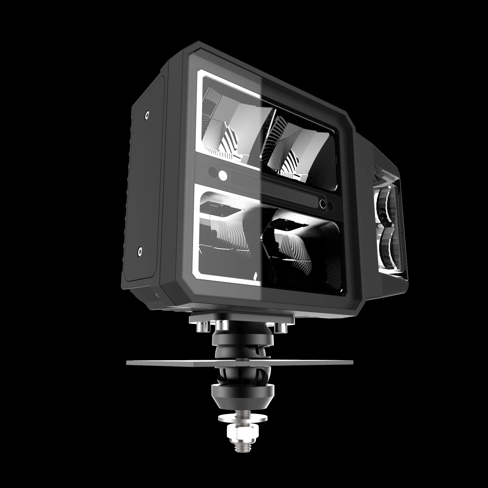 LED Plow Headlight with Heated Lens | Multifunction DOT Compliant - Image 7