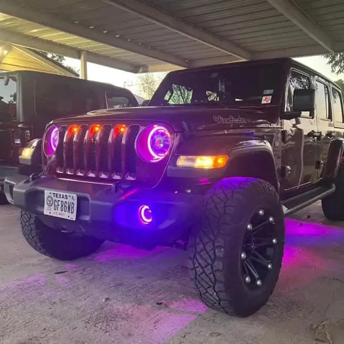 ORACLE Pre-Runner LED Grill Light Kit for Jeep Wrangler JL (2018-2023) - Image 12