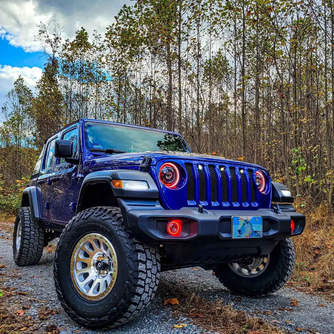 ORACLE Pre-Runner LED Grill Light Kit for Jeep Wrangler JL (2018-2023) - Image 34