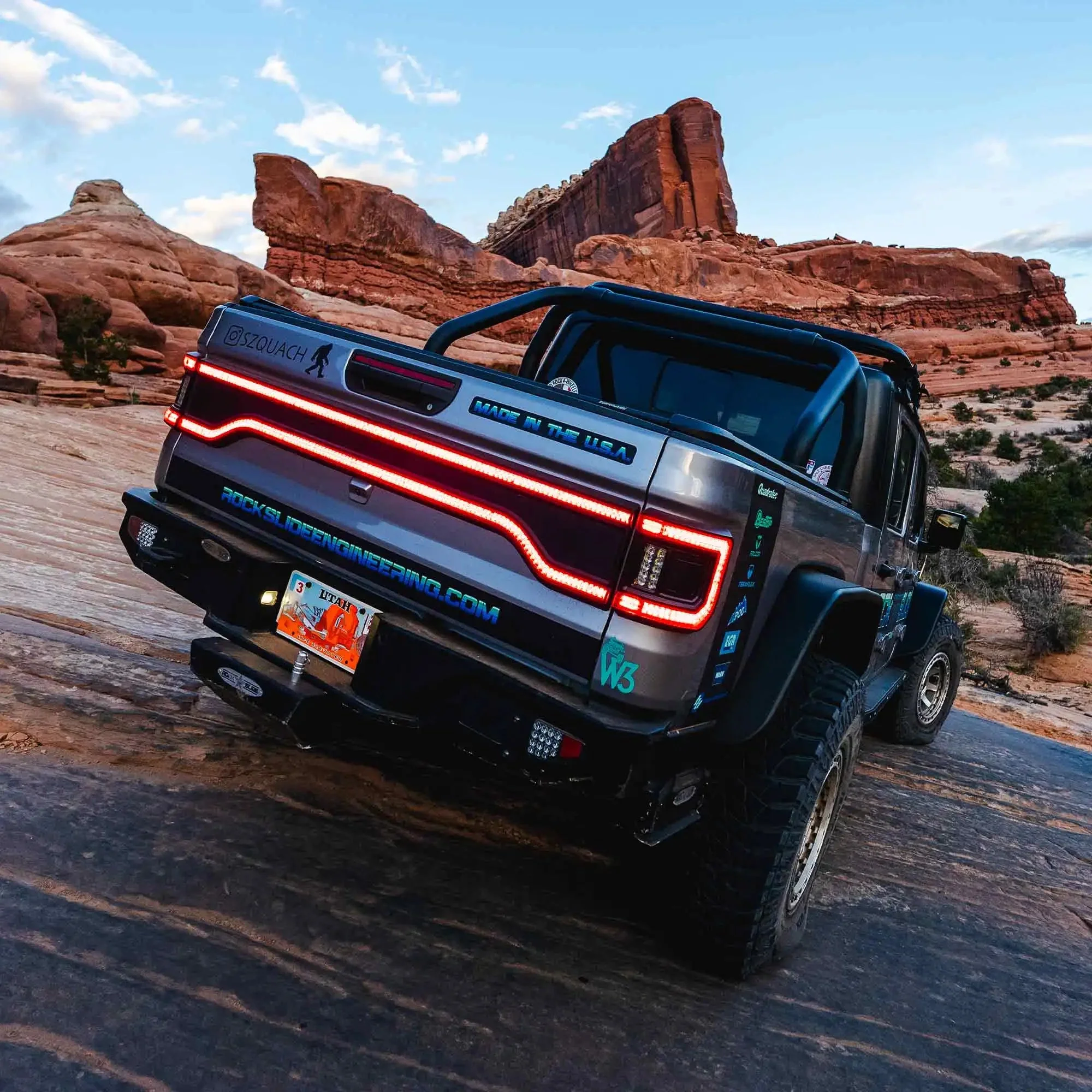 2020-2026 Jeep Gladiator JT Racetrack LED Tailgate Panel Light | Mopar-Inspired - Image 6
