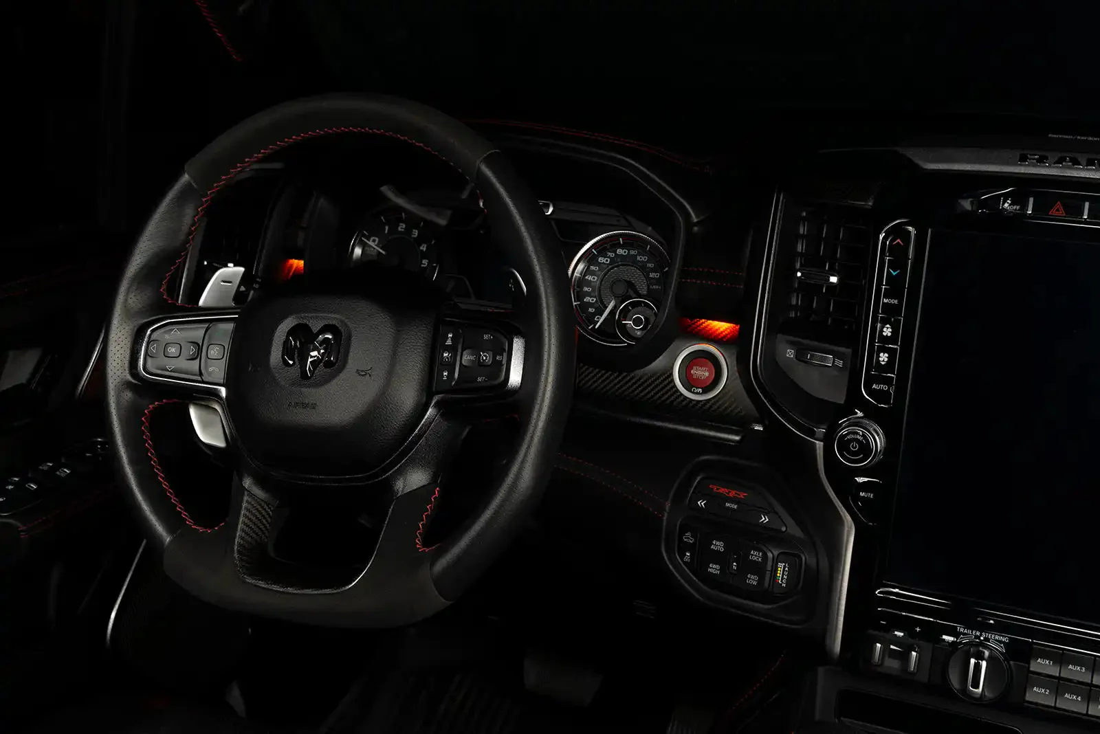ORACLE Lighting 2019-2024 RAM Dash Interior Ambient Lighting ColorSHIFT RGB Conversion Kit - Image 33