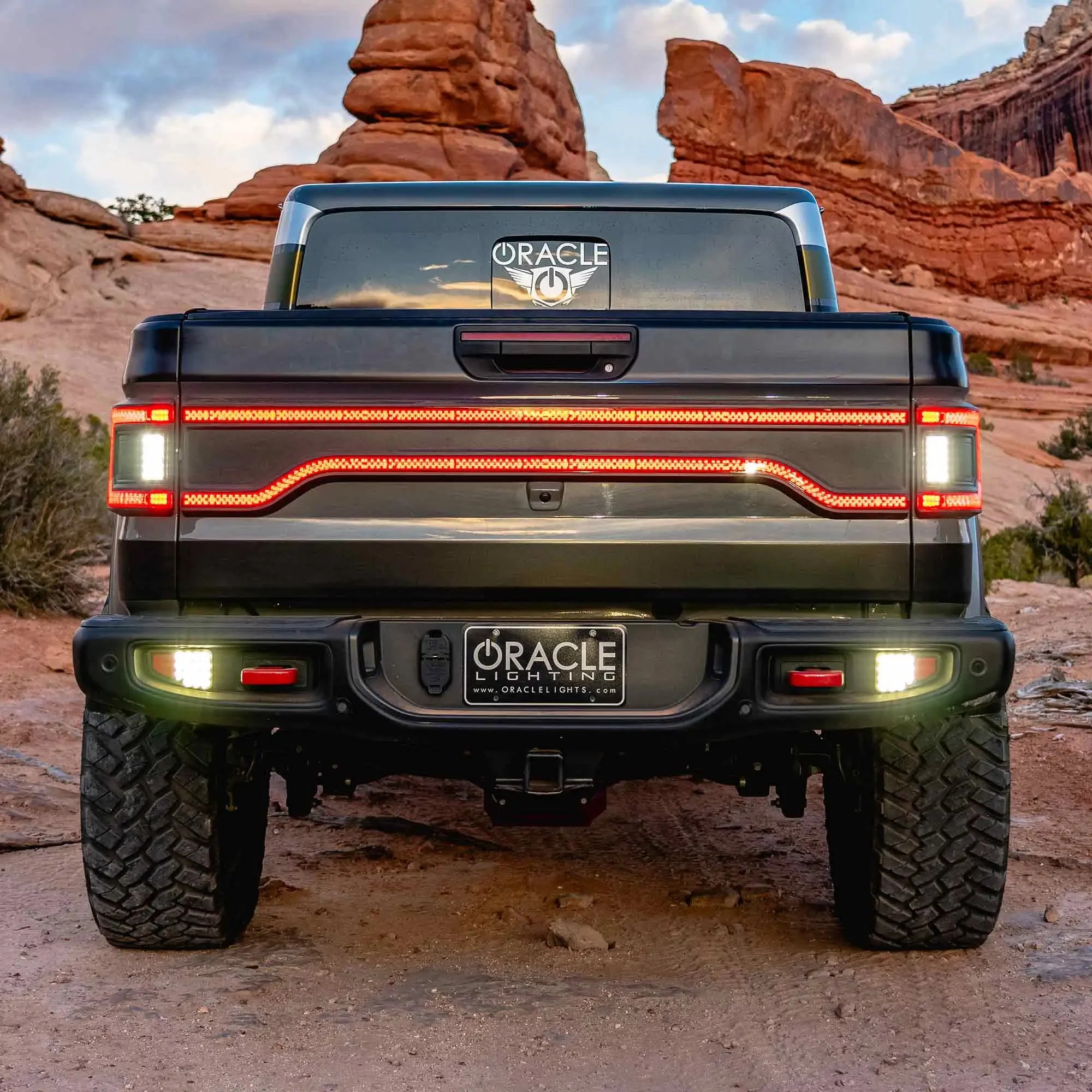 2020-2025 Jeep Gladiator JT Rear Bumper LED Reverse Lights | 1,500 Lumens - Image 7